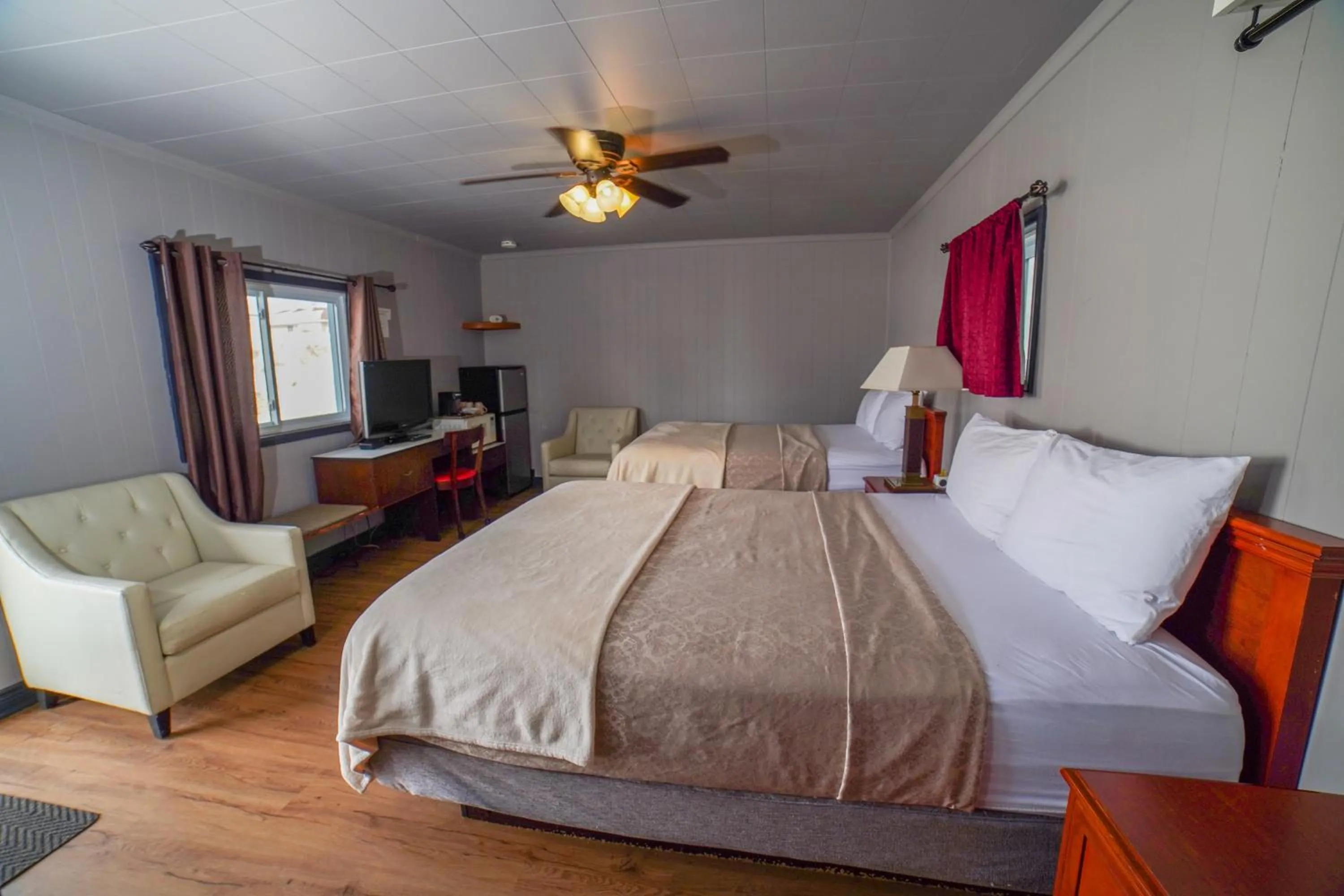 Bed in Glen Garry motel and cottages