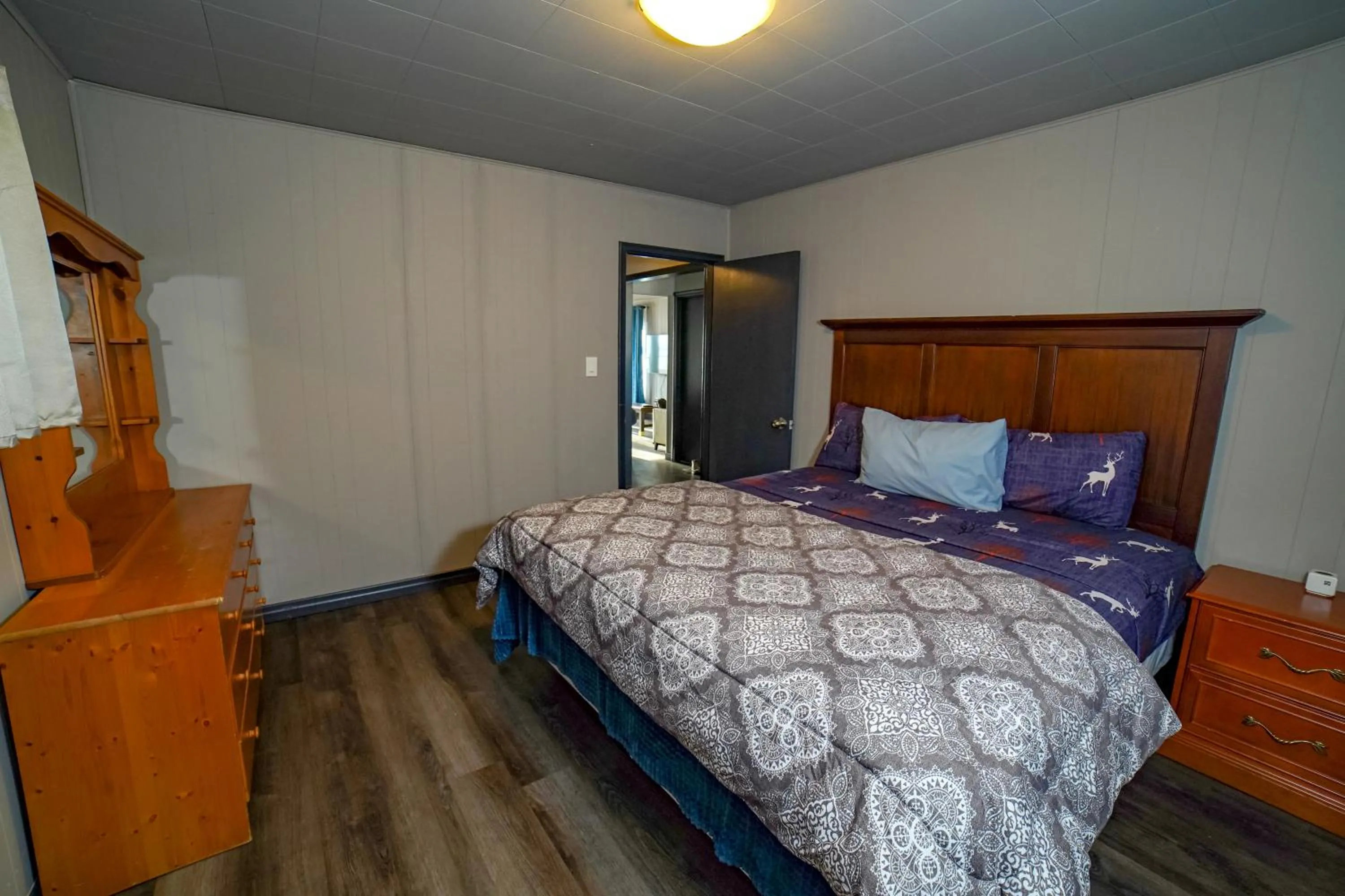 Bed in Glen Garry motel and cottages