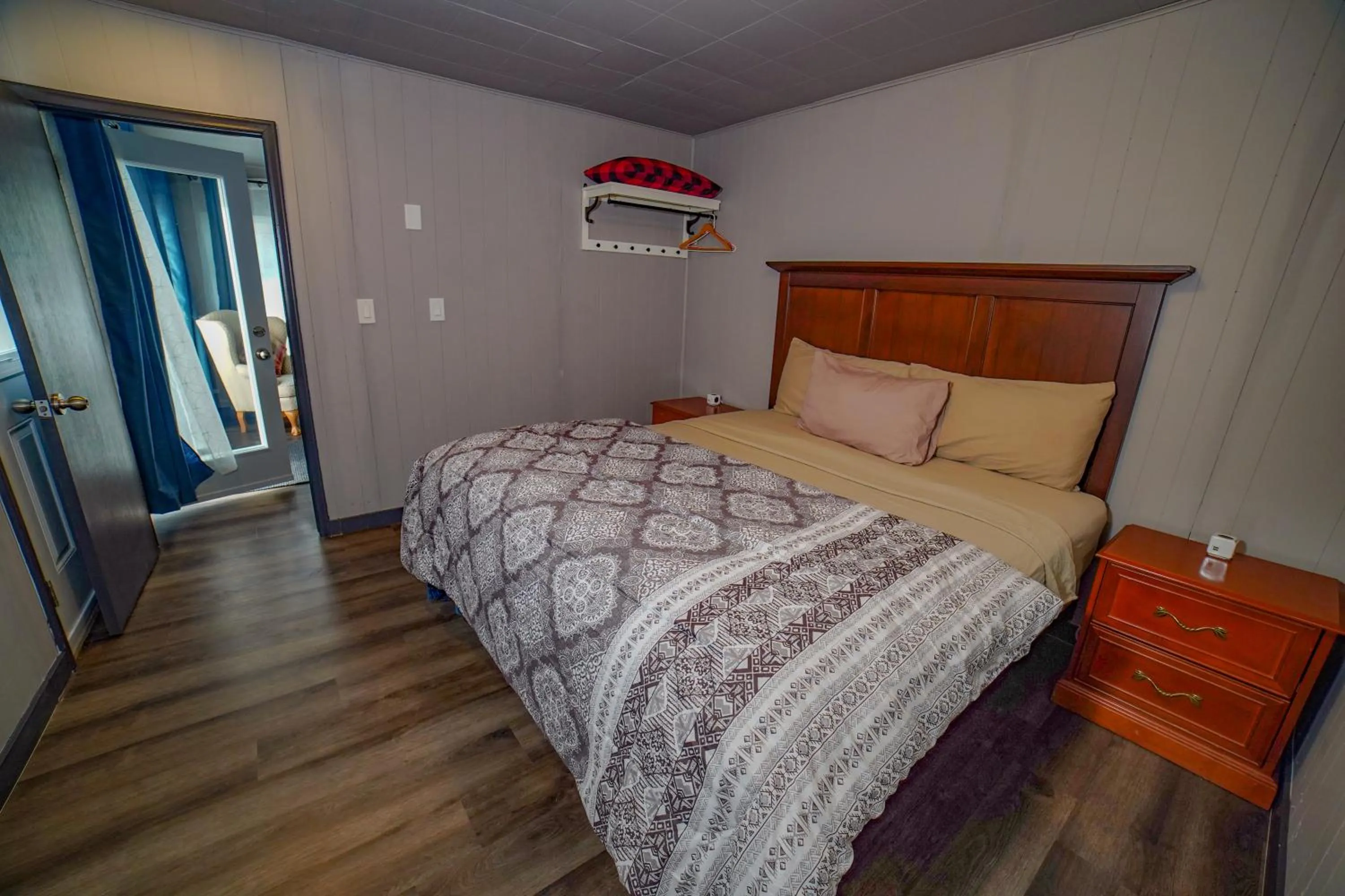 Bed in Glen Garry motel and cottages