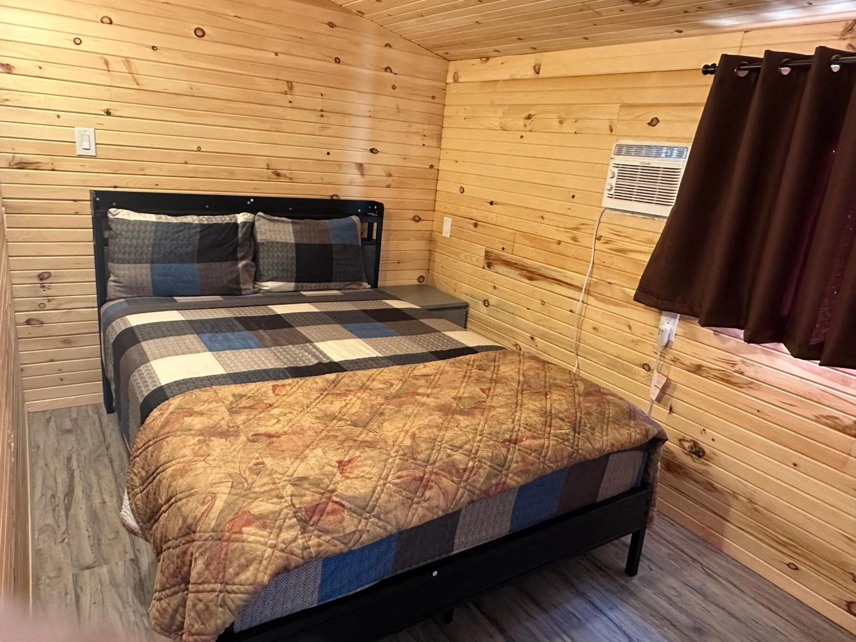 Bed in Glen Garry motel and cottages