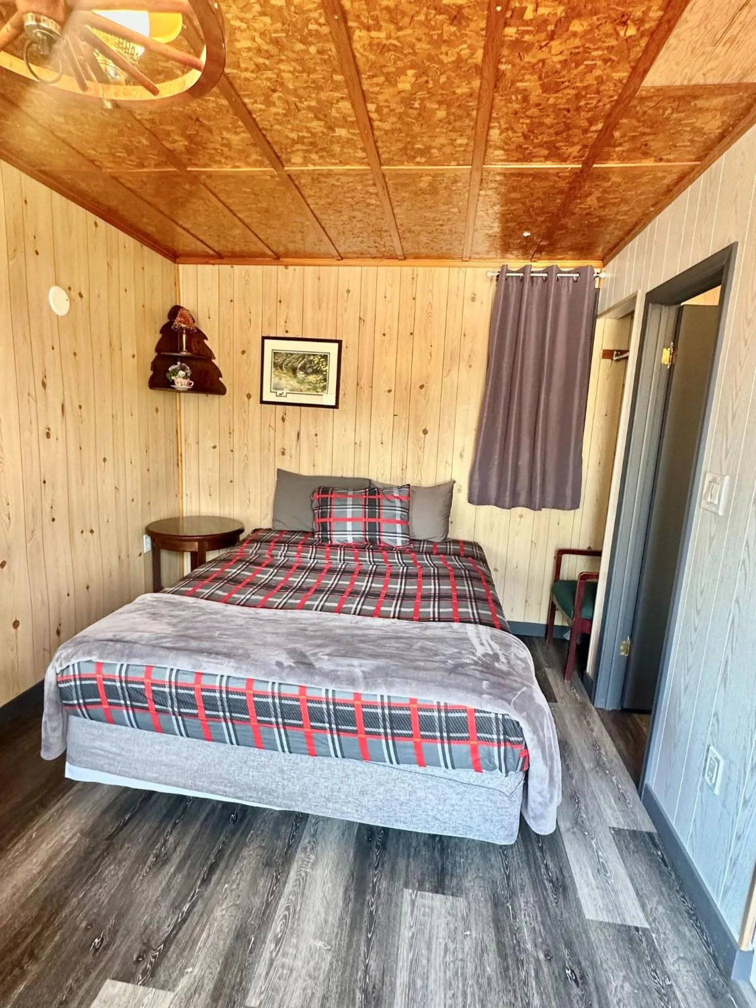 Bed in Glen Garry motel and cottages