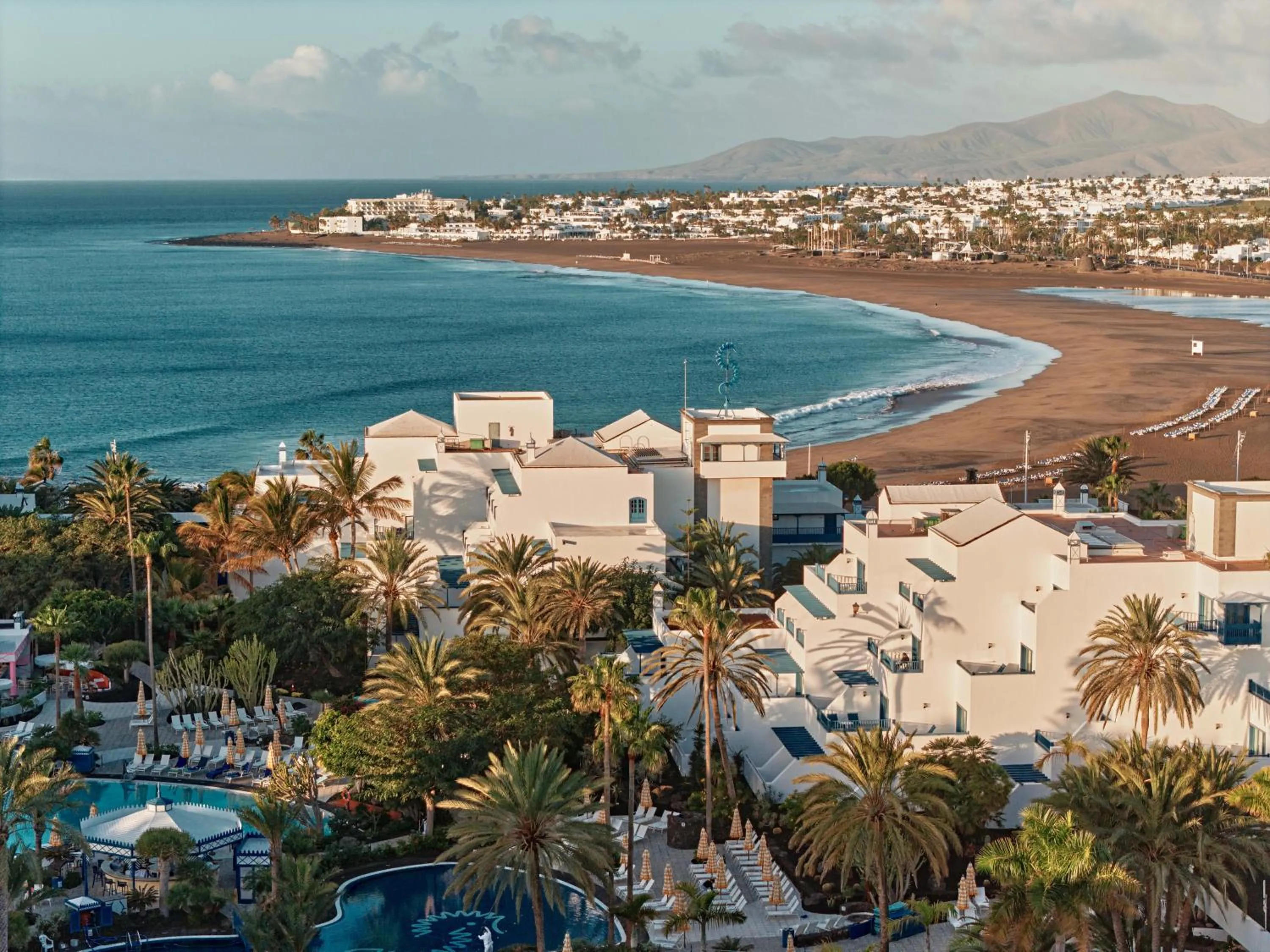 Bird's eye view in Seaside Los Jameos