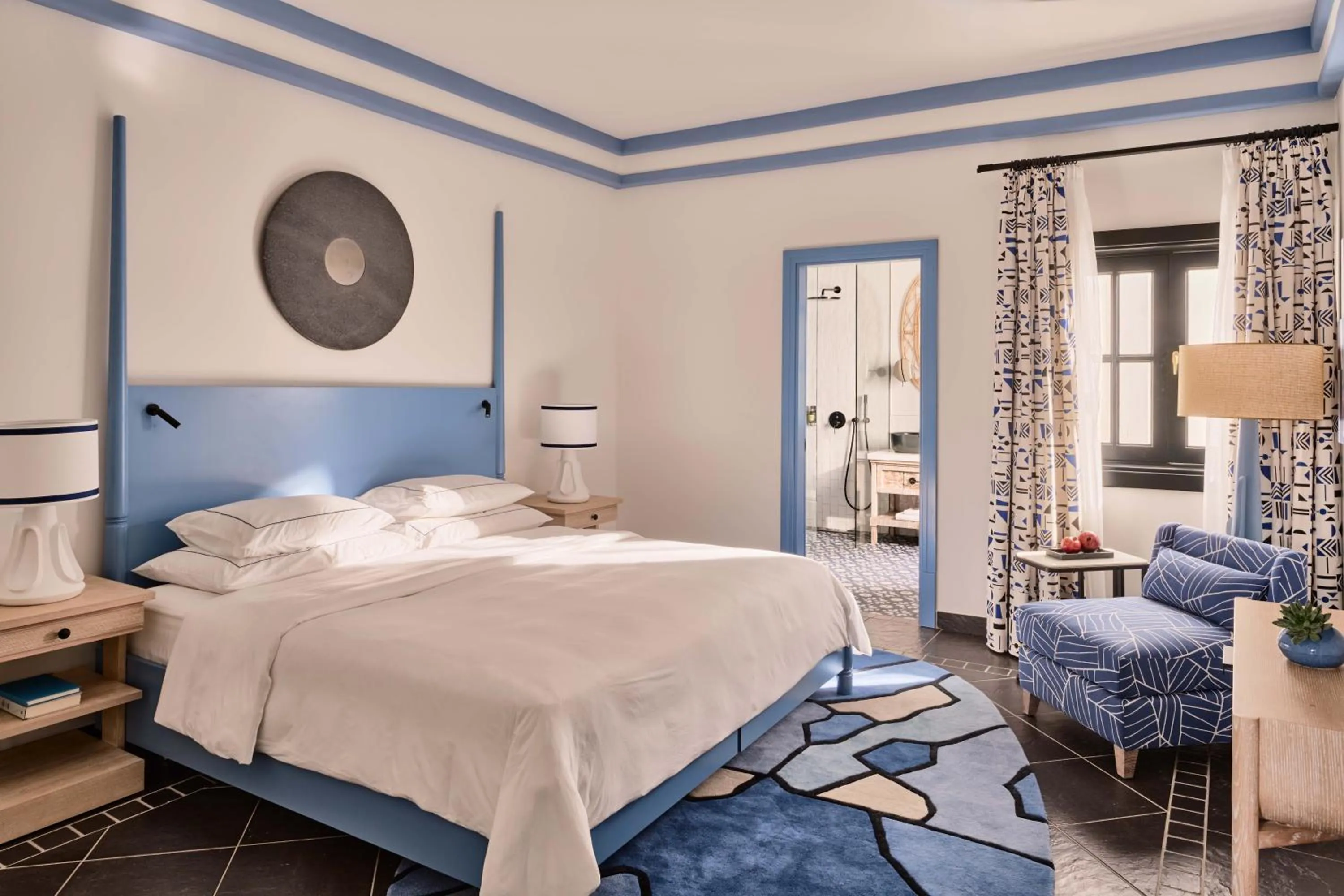 Bedroom, Bed in Seaside Los Jameos