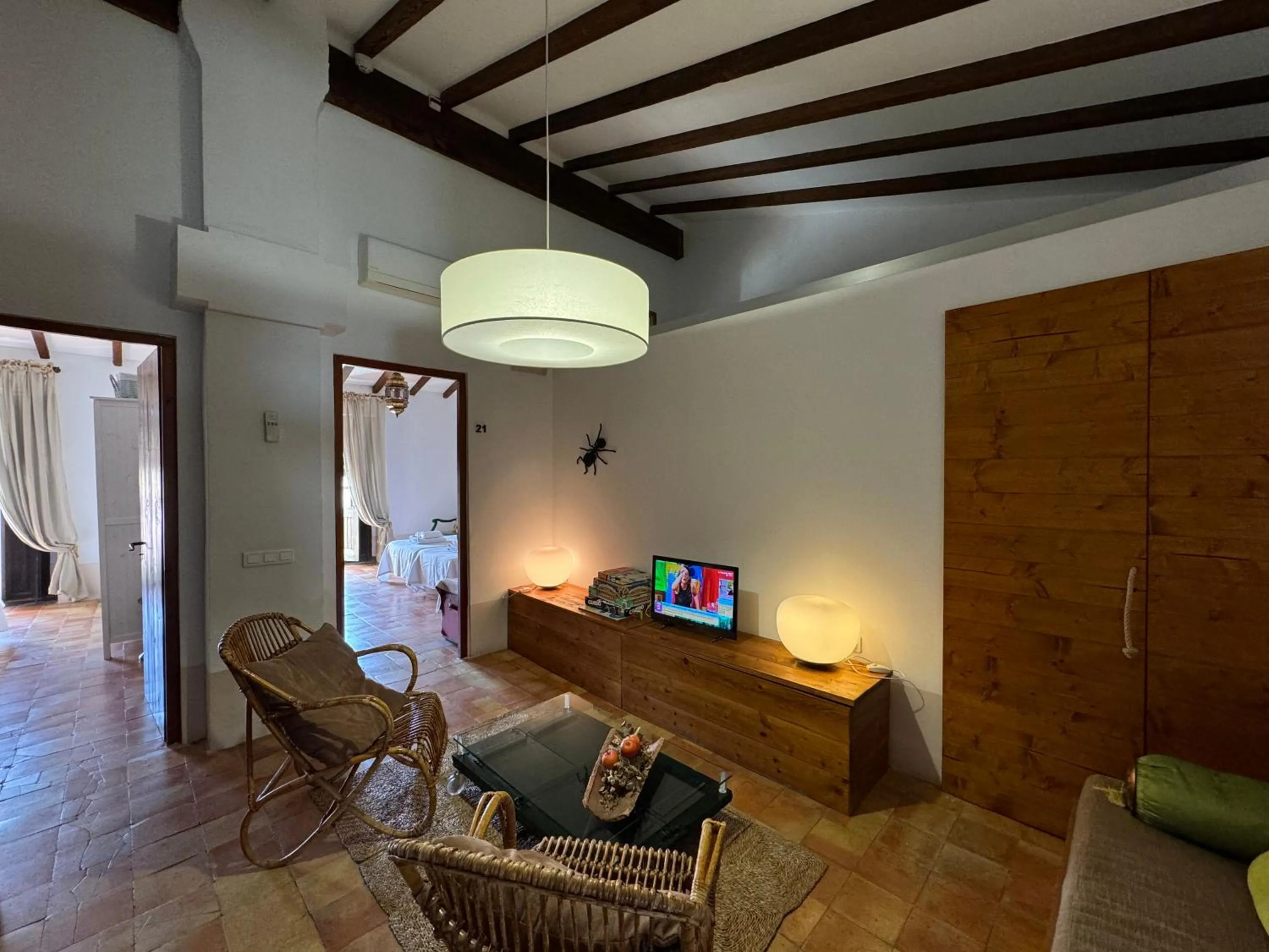 Communal lounge/ TV room in Casa Arizo, Adults Recommended
