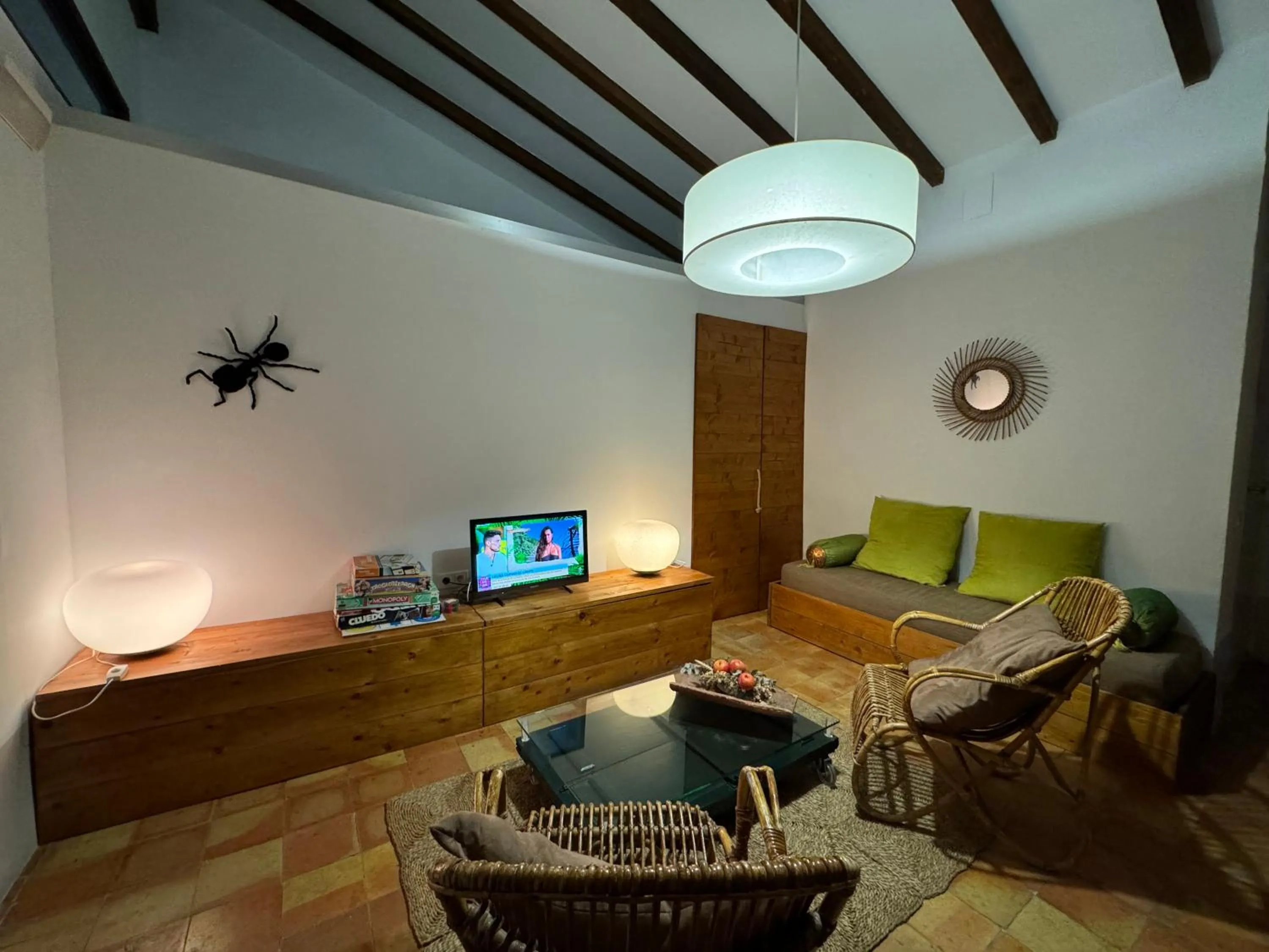 Communal lounge/ TV room in Casa Arizo, Adults Recommended