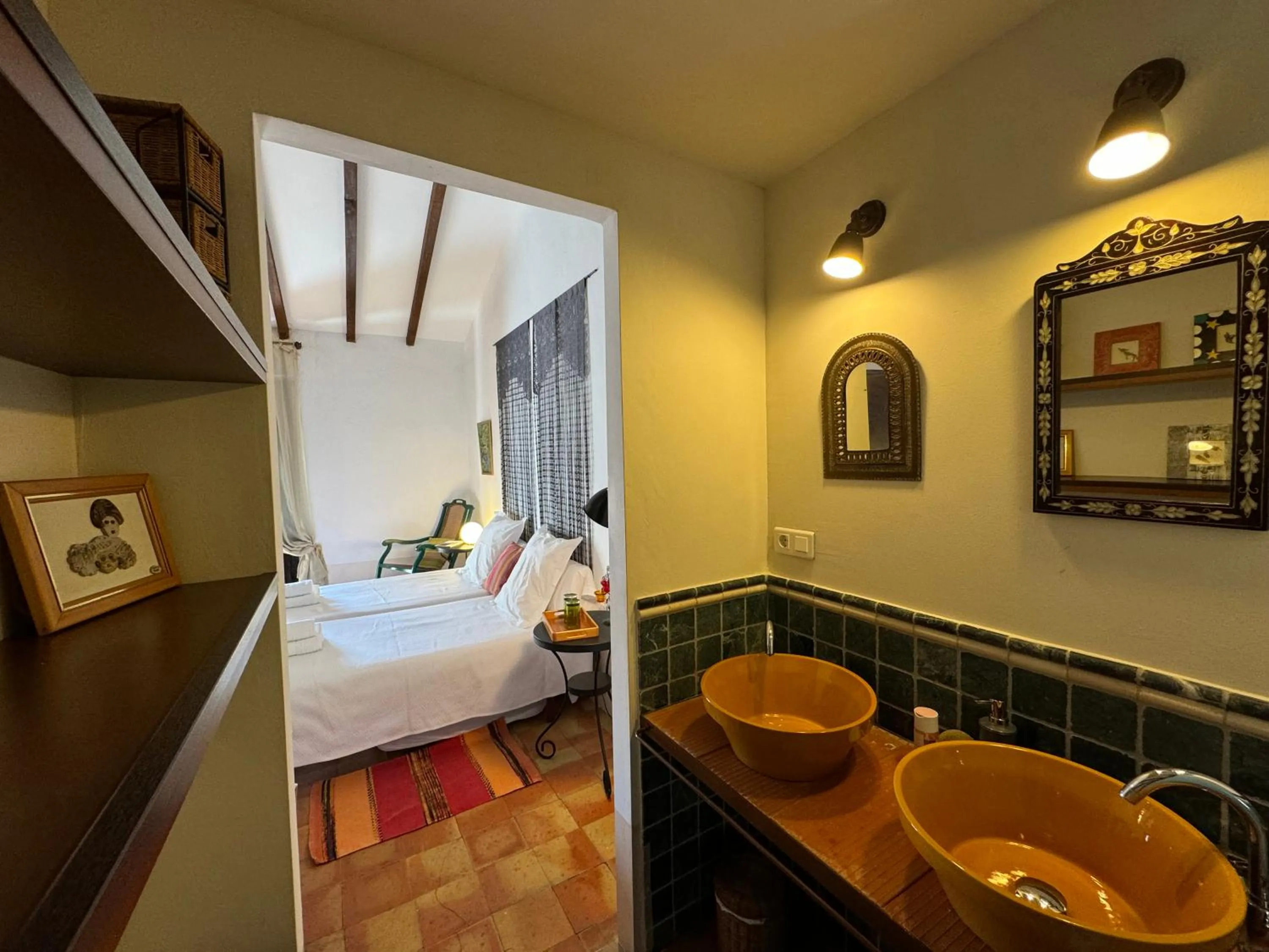 Bathroom, Bed in Casa Arizo, Adults Recommended