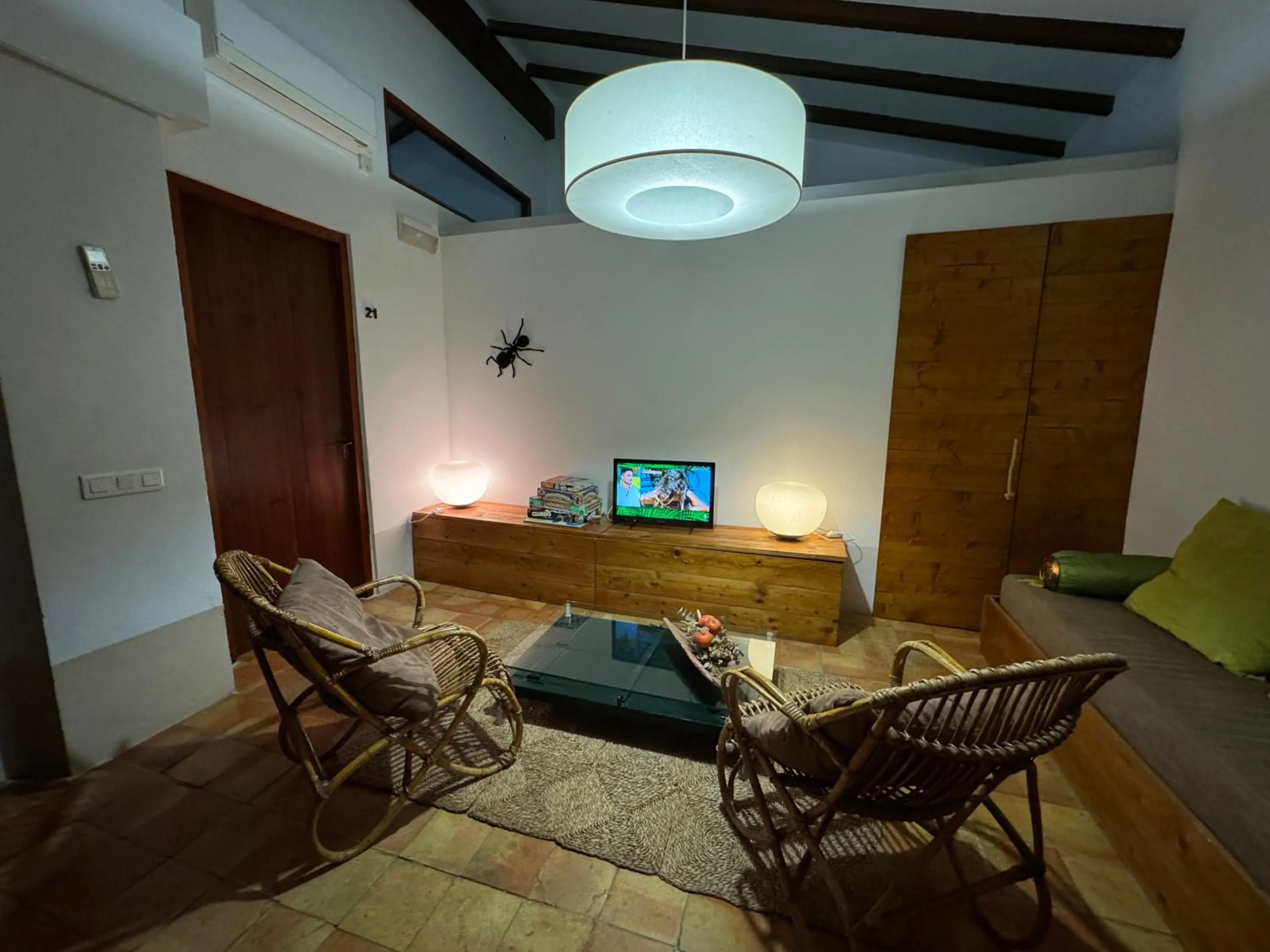 Communal lounge/ TV room in Casa Arizo, Adults Recommended