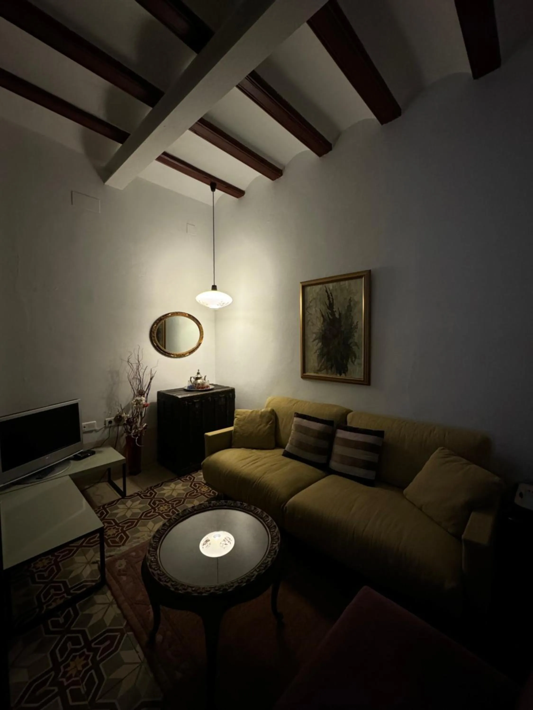 Living room in Casa Arizo, Adults Recommended