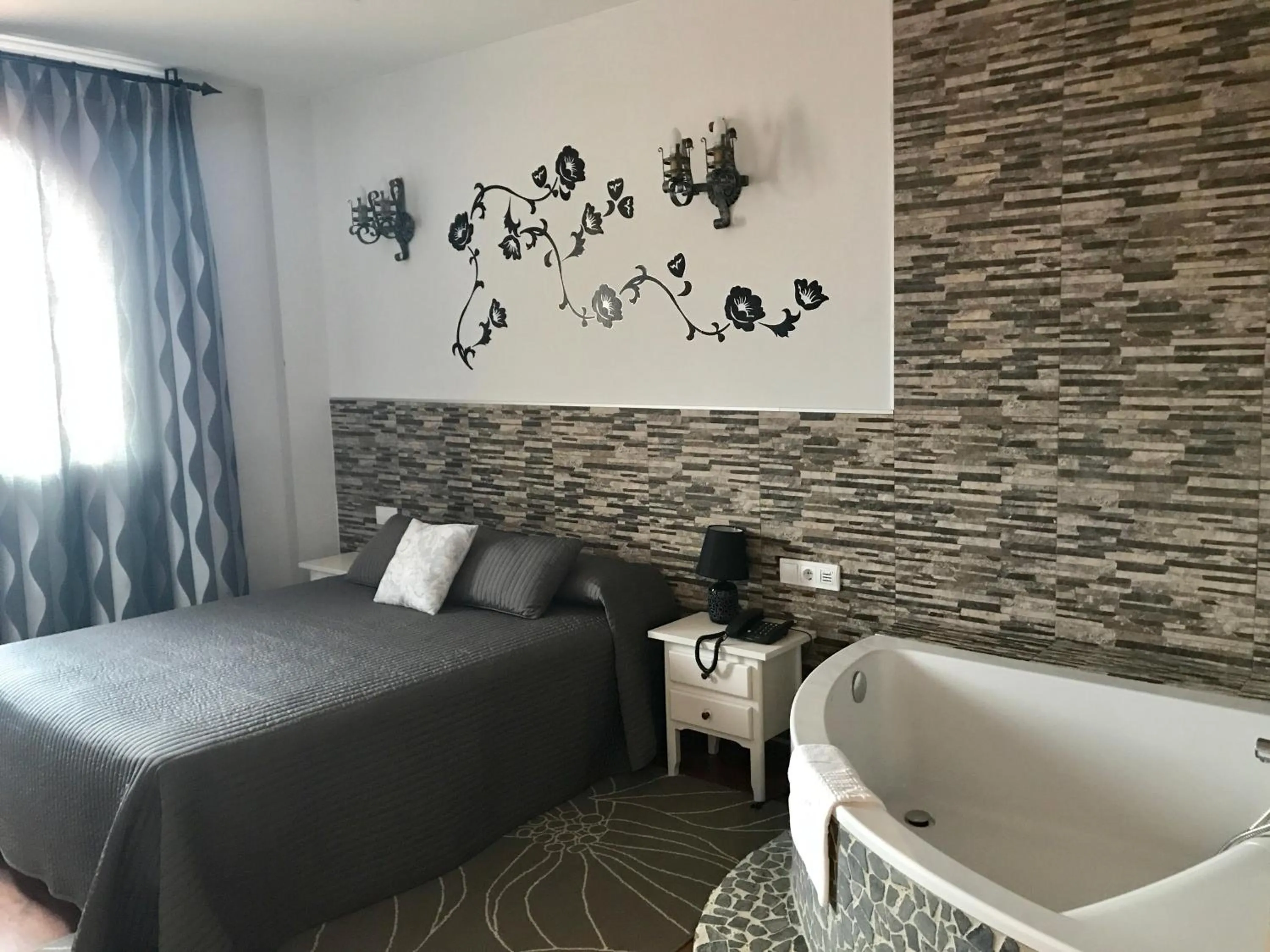 Bed in Hotel Castillo Bonavía