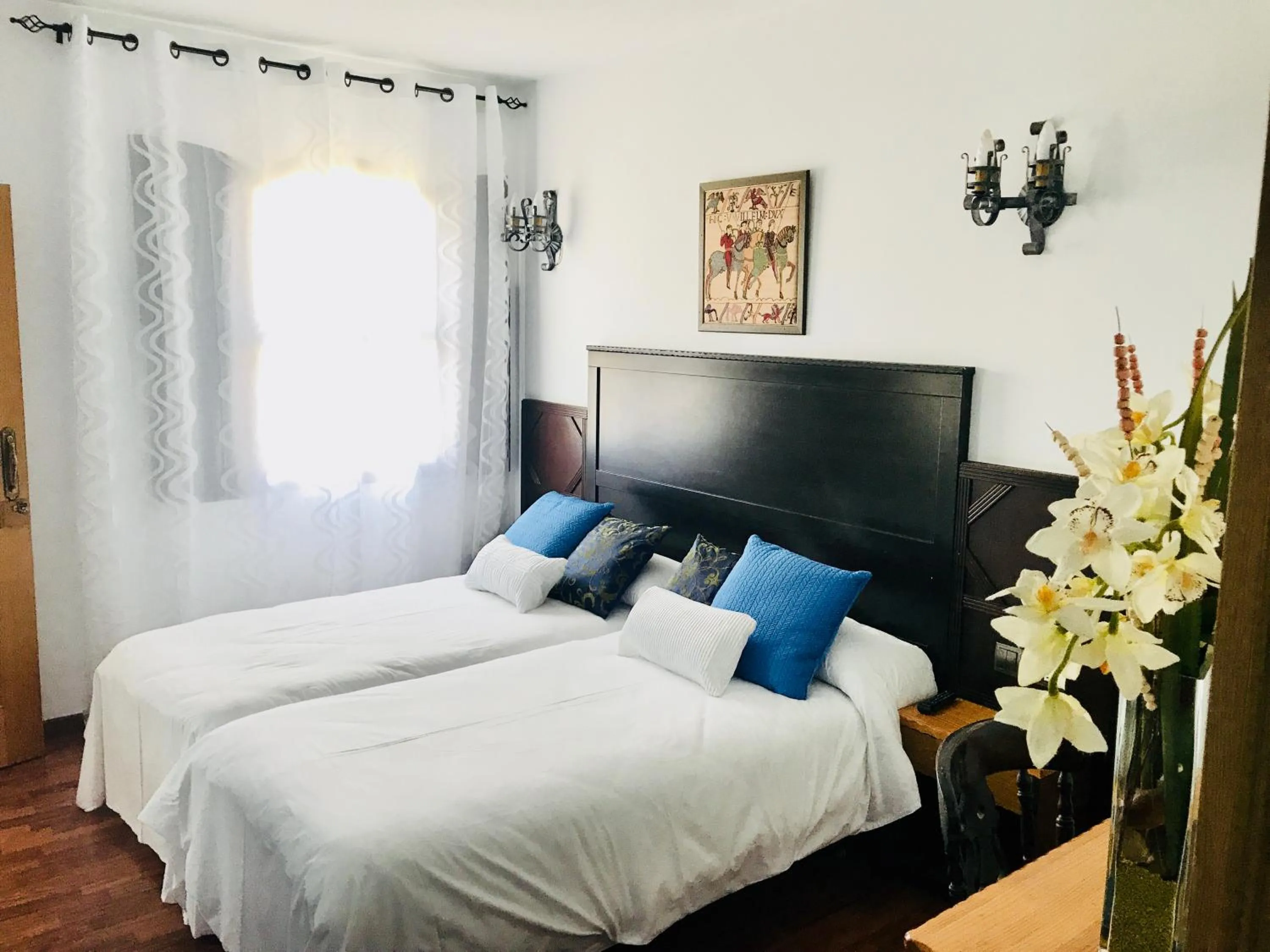 Bed in Hotel Castillo Bonavía