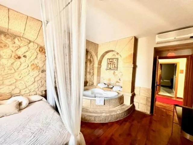 Bed in Hotel Castillo Bonavía