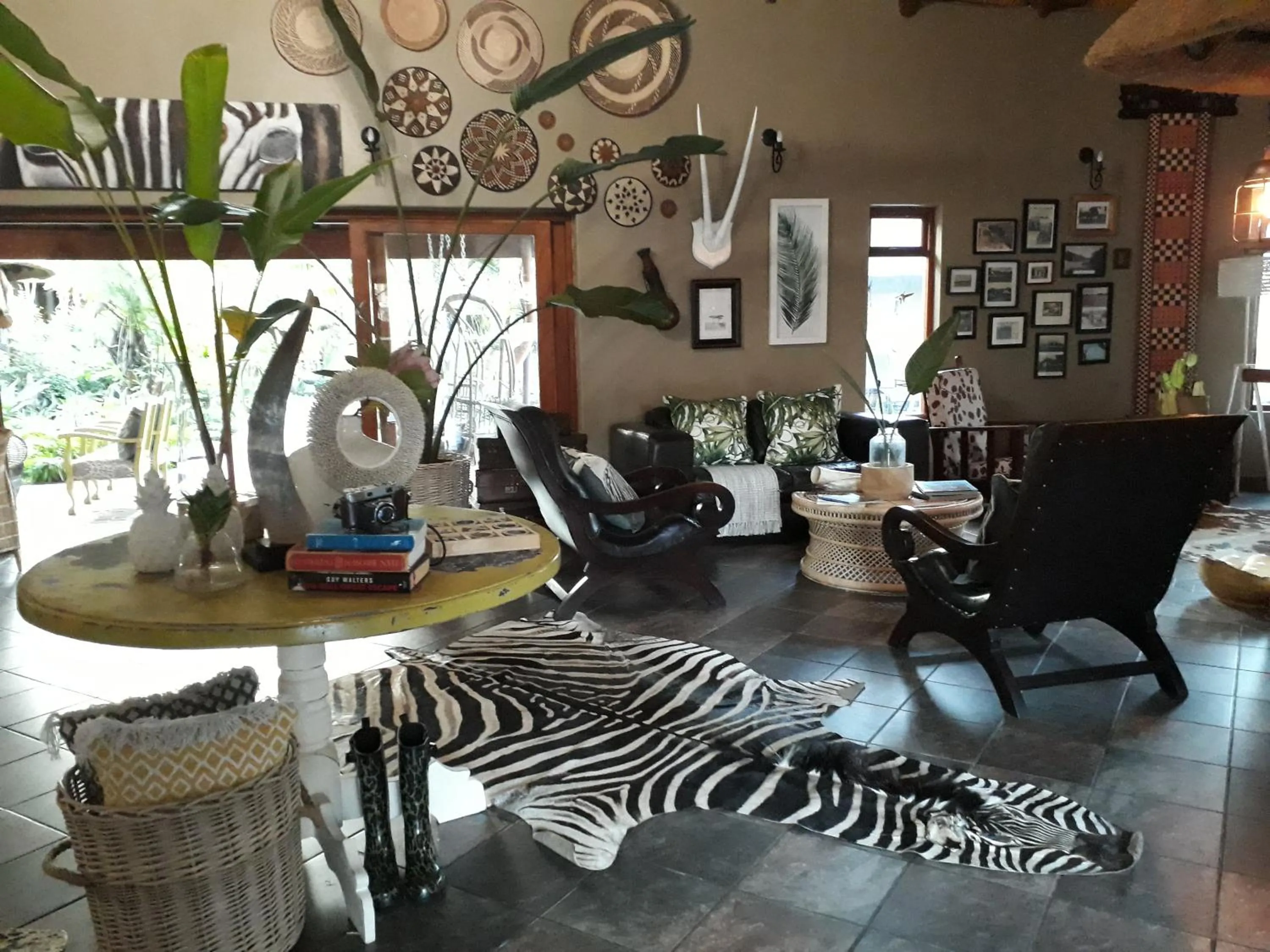 Lobby or reception in Lodge Afrique