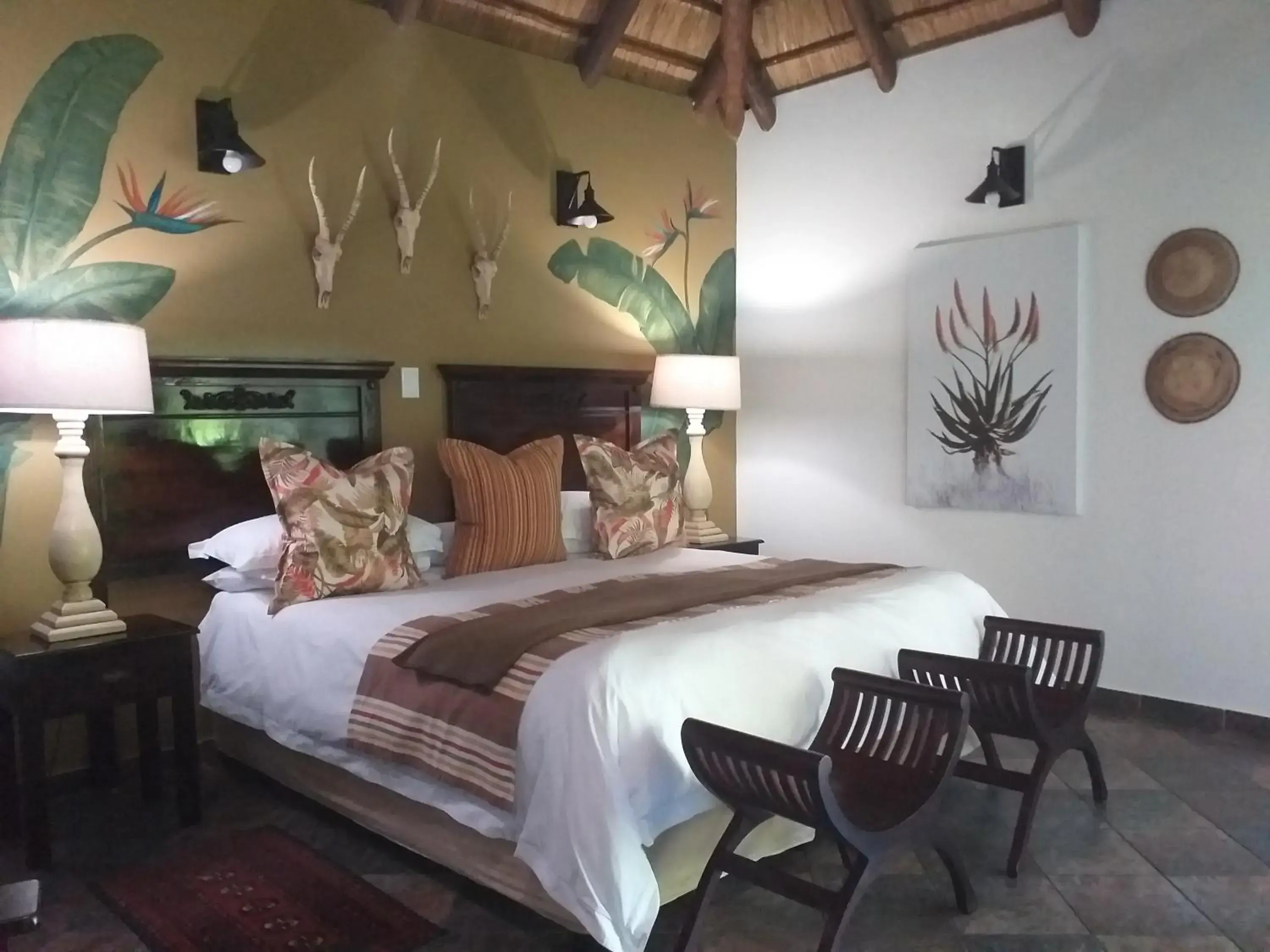 Luxury King or Twin Chalet - single occupancy in Lodge Afrique Luxury King or Twin Chalet - single occupancy in Lodge Afrique