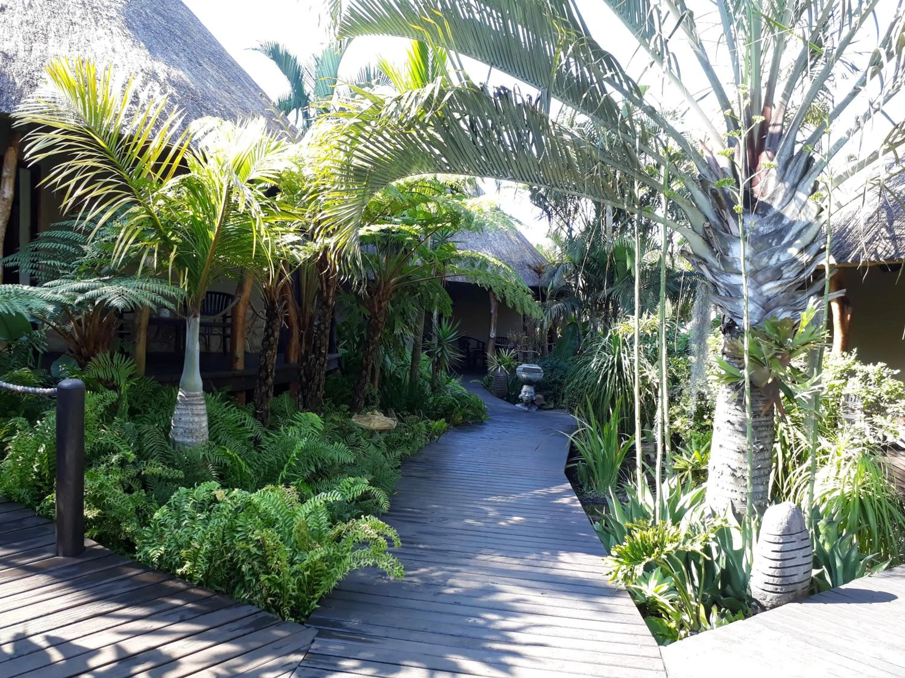 Garden in Lodge Afrique