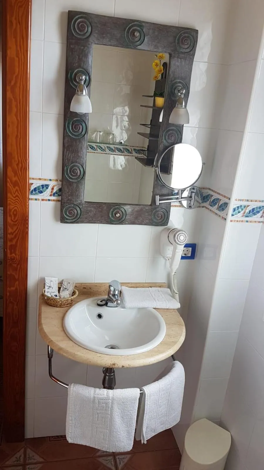 Bathroom in Hosteria Las Viñas