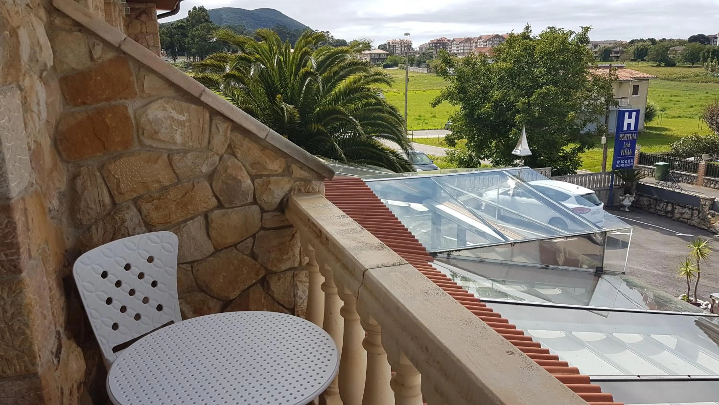 Balcony/Terrace in Hosteria Las Viñas
