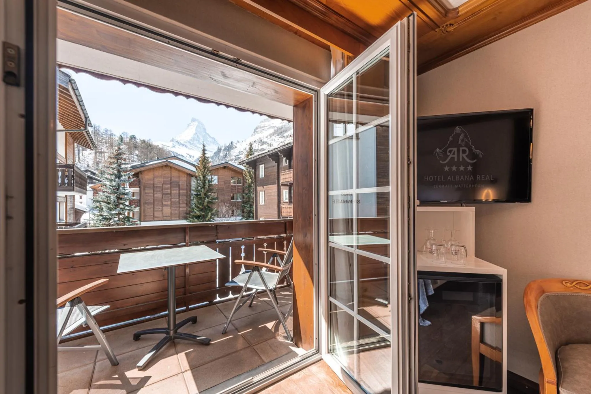 Balcony/Terrace in Boutique Hotel Albana Real - Restaurants & Spa