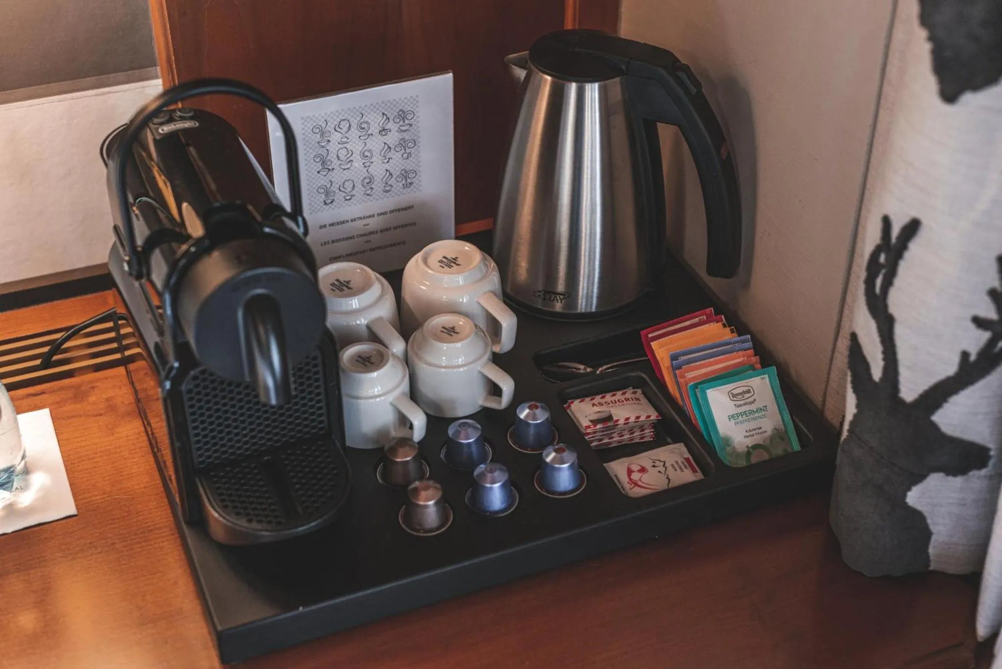 Coffee/tea facilities in Boutique Hotel Albana Real - Restaurants & Spa