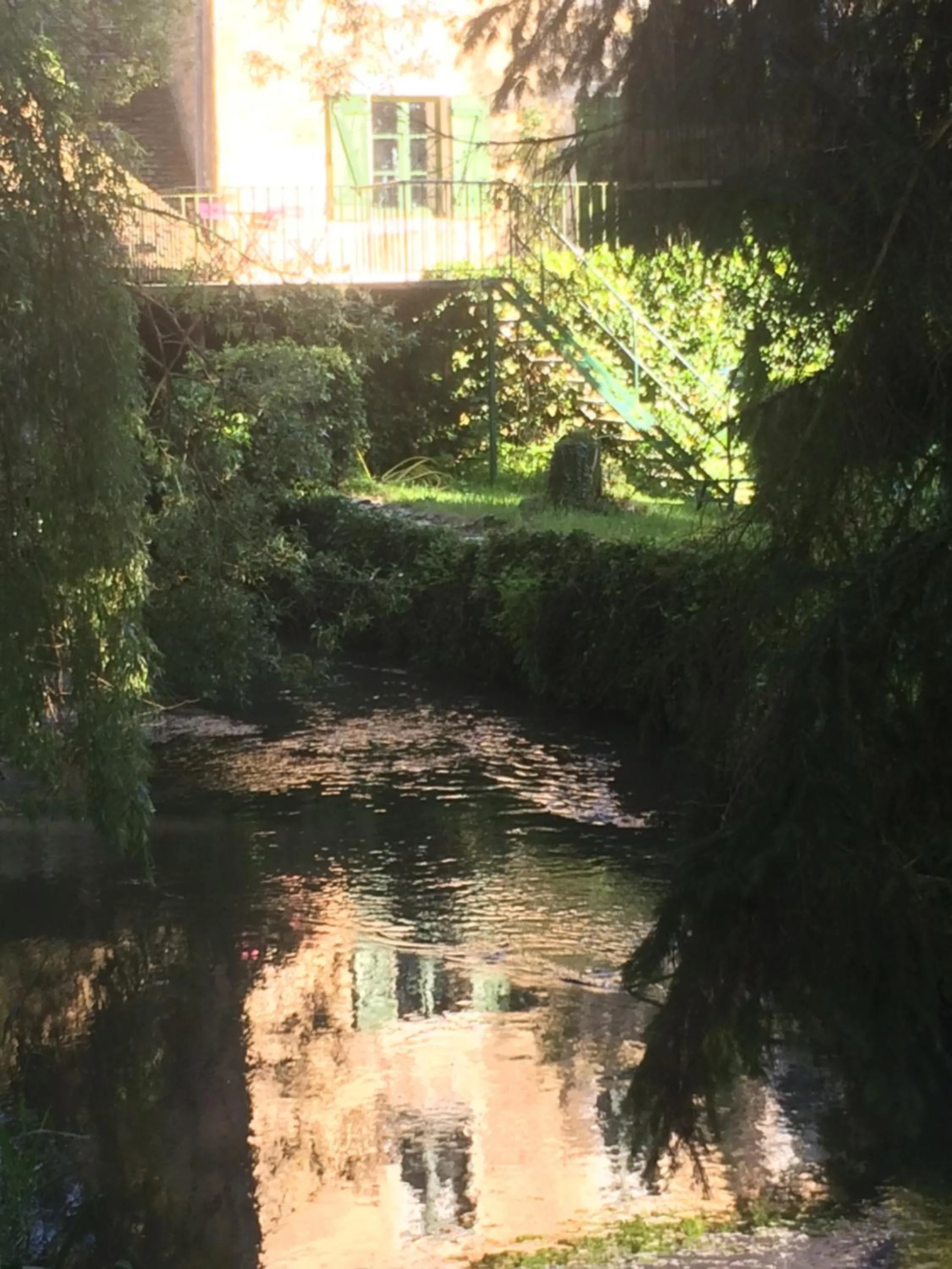 River view in Moulin de Champrond -Montmirail -Sarthe