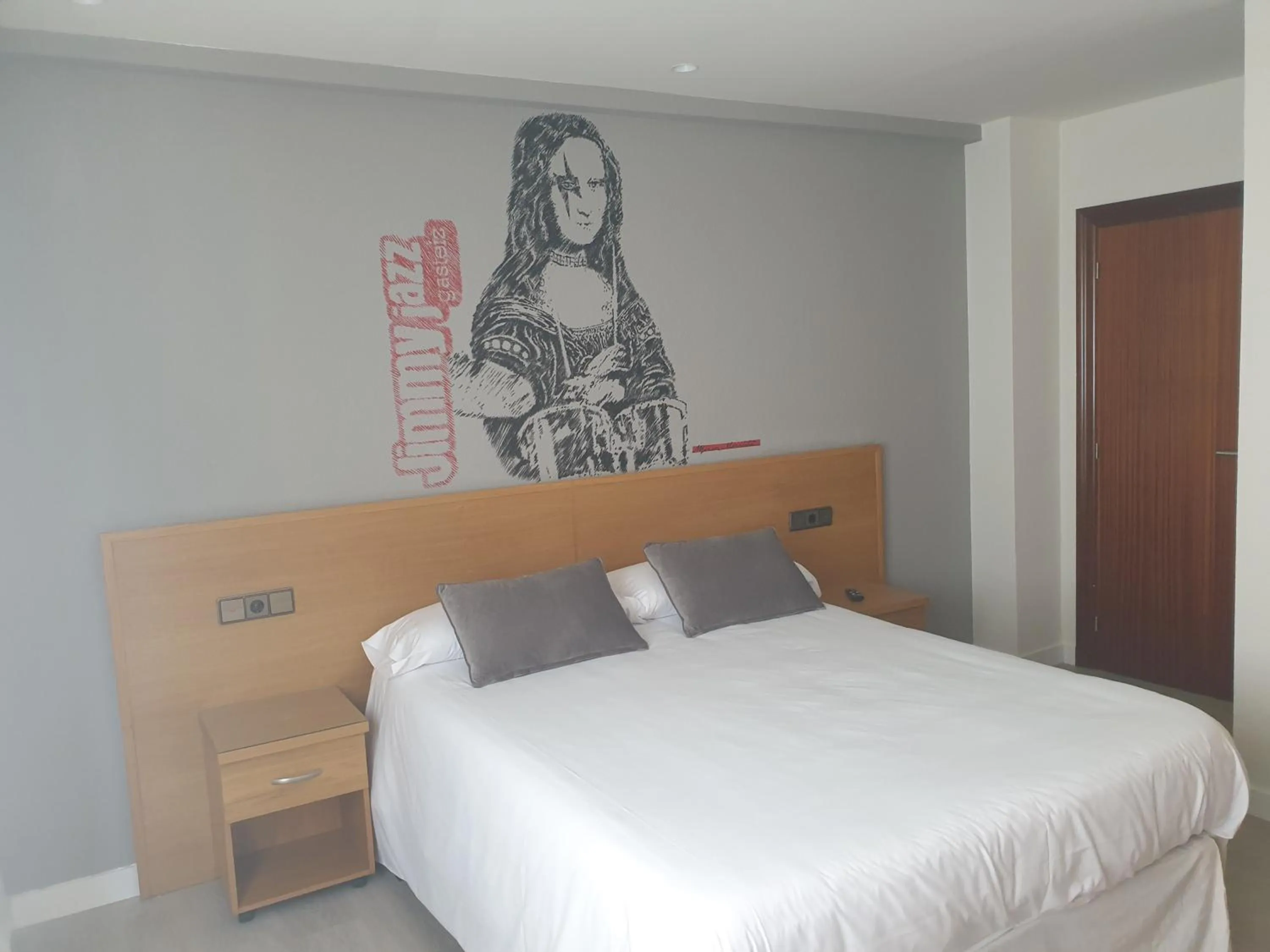 Decorative detail, Bed in Hotel Arts - Gasteiz Centro