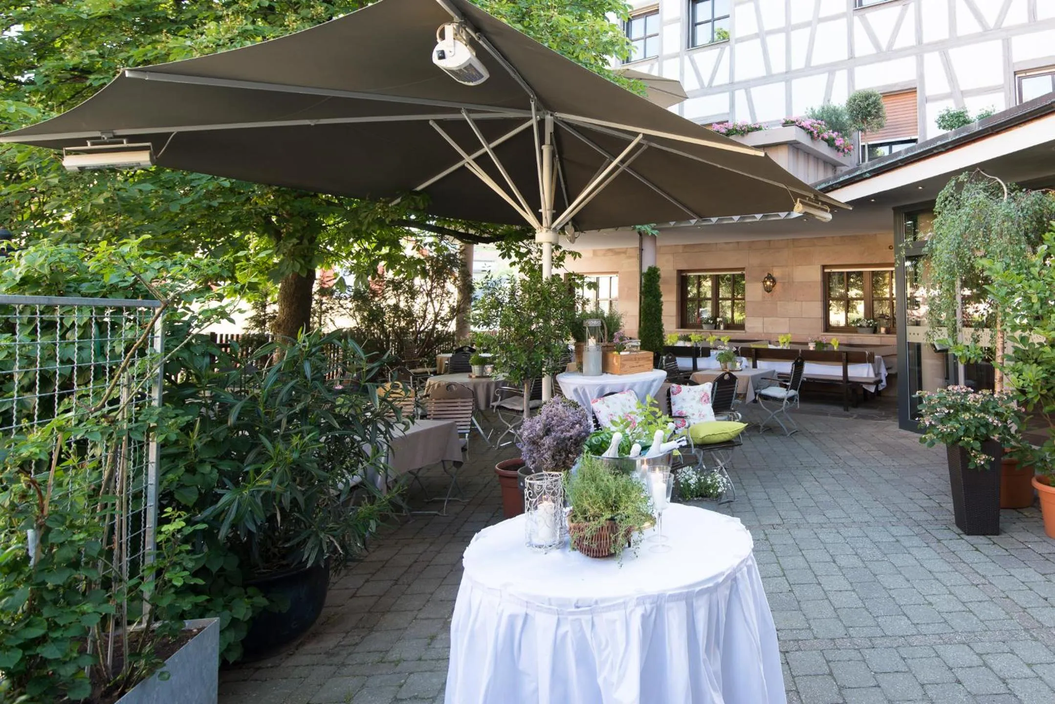 Patio in Landgasthof Weisses Lamm