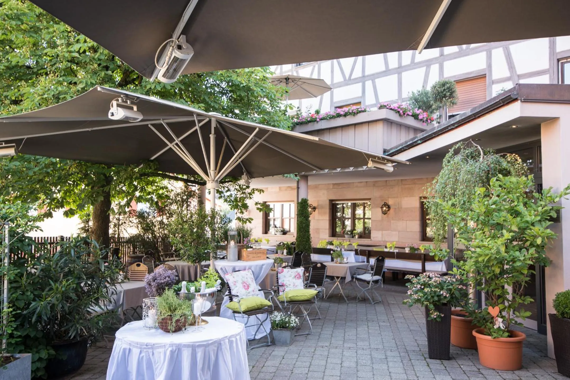 Patio in Landgasthof Weisses Lamm