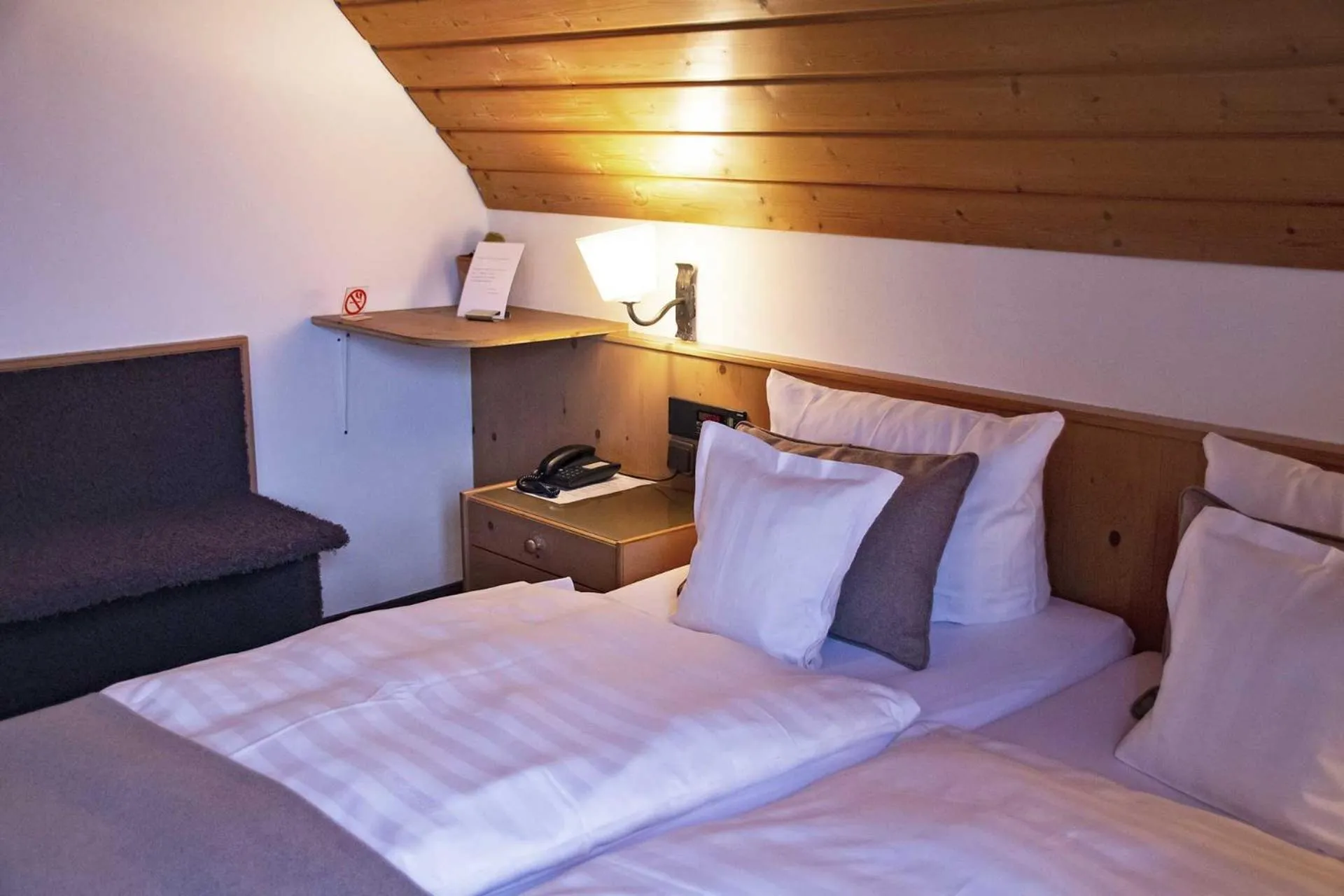 Photo of the whole room, Bed in Landgasthof Weisses Lamm