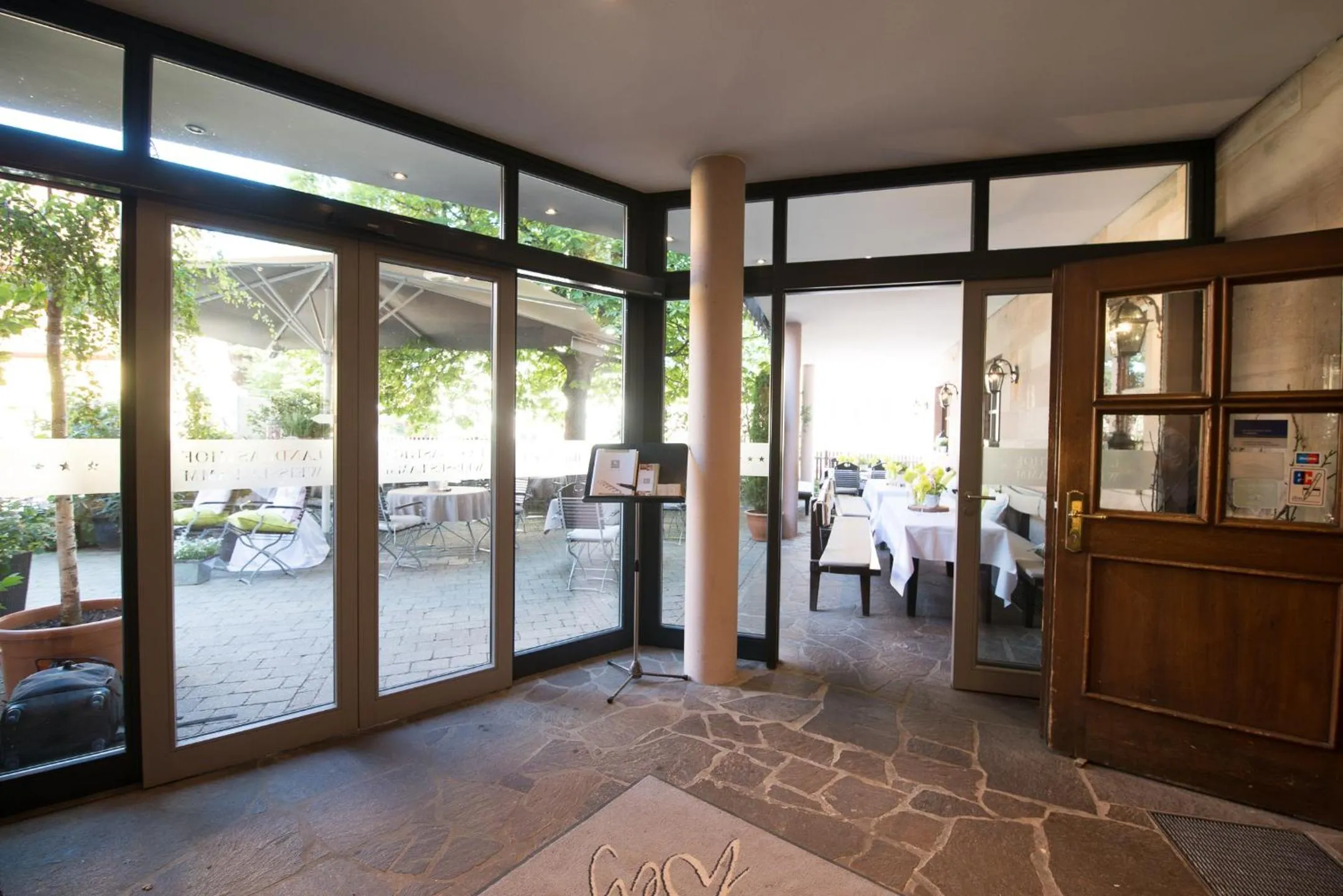 Patio in Landgasthof Weisses Lamm