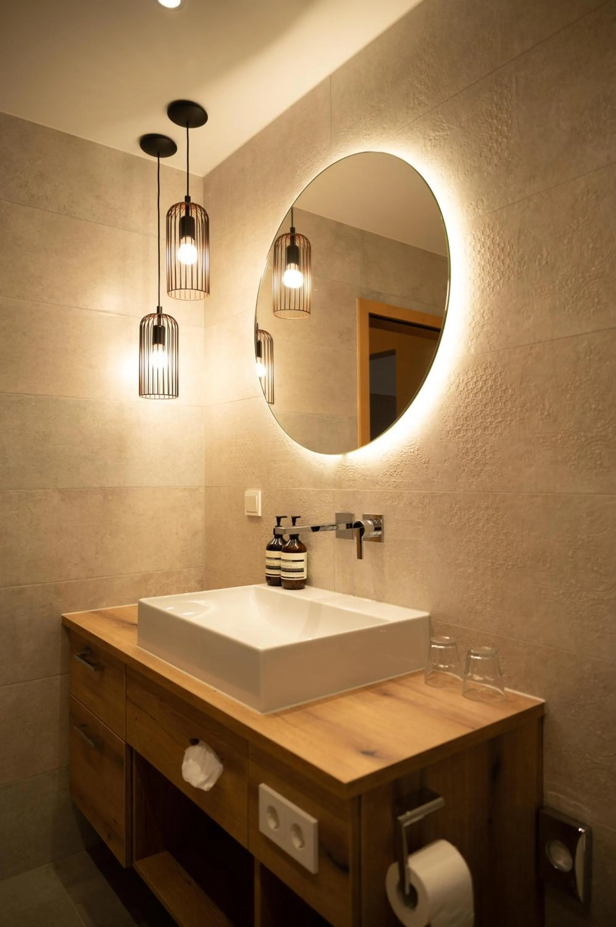 Bathroom in Landgasthof Weisses Lamm