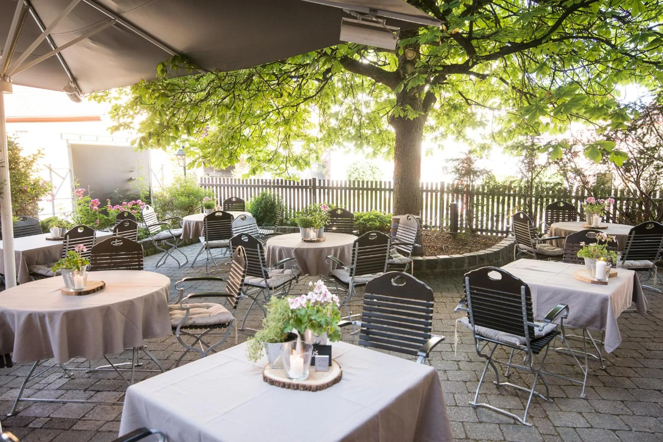 Patio in Landgasthof Weisses Lamm