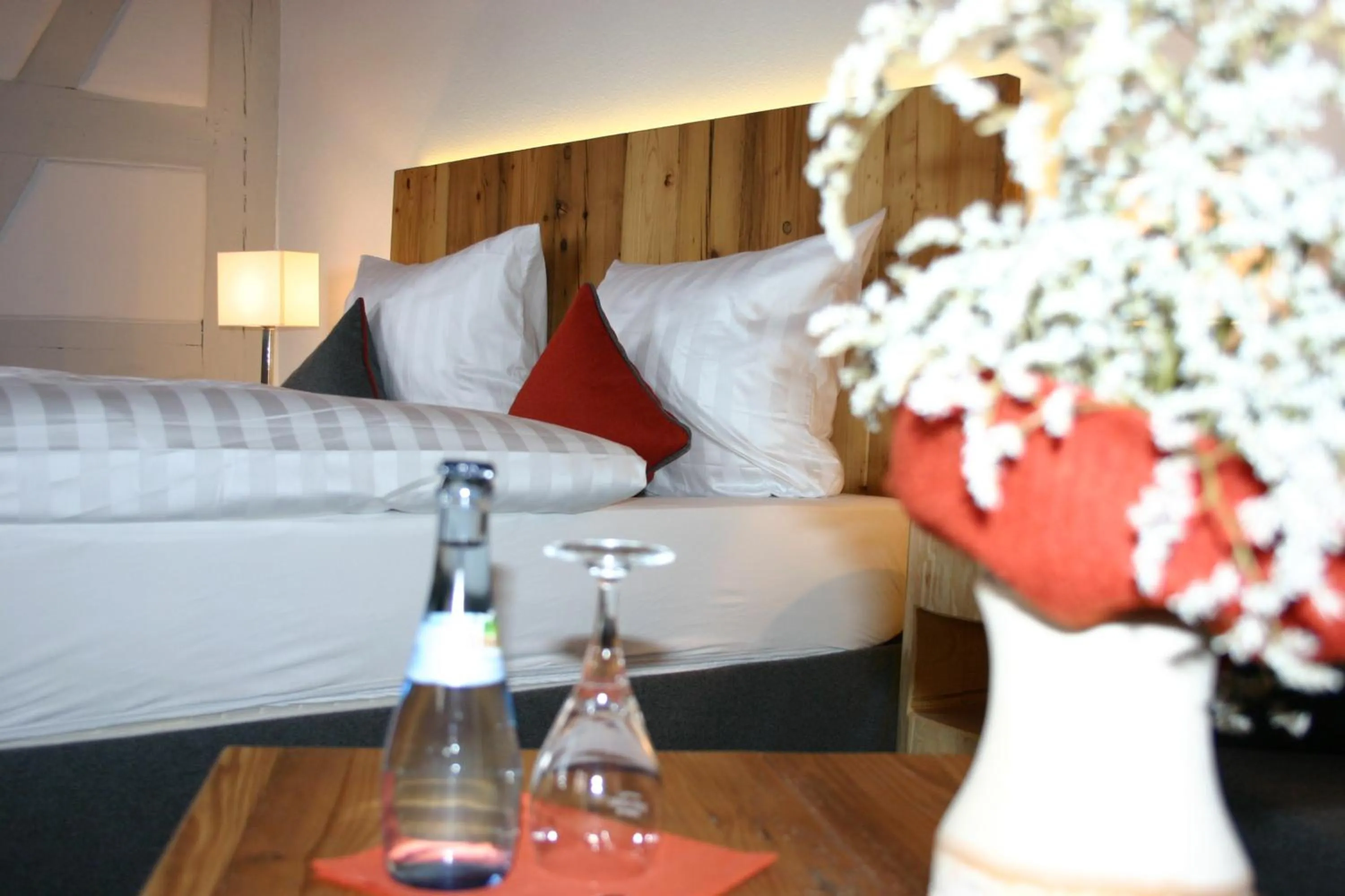 Bed in Landgasthof Weisses Lamm