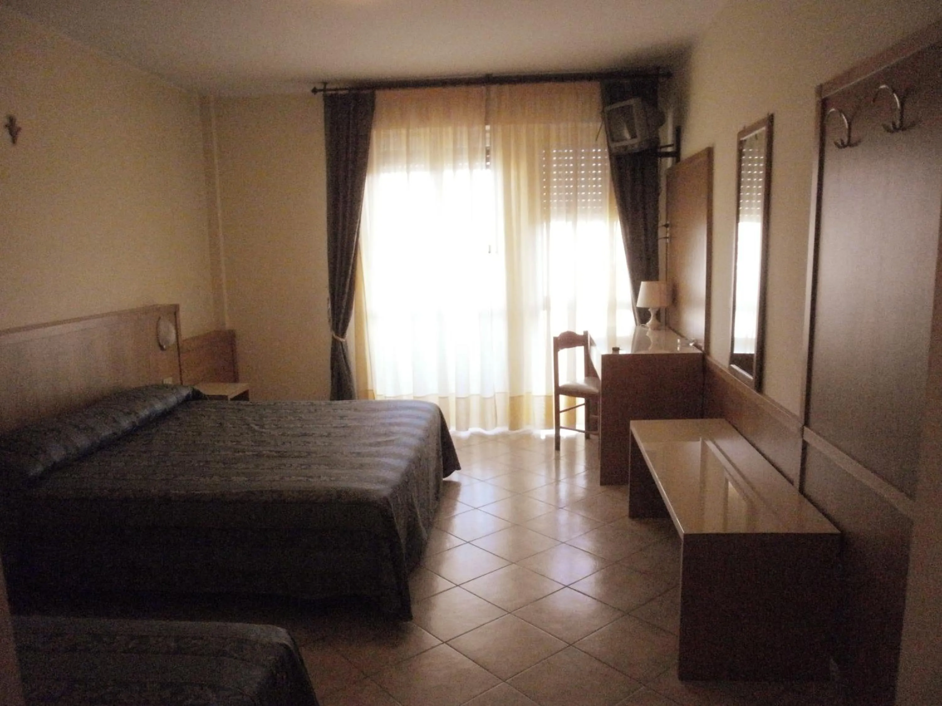 Bed in Hotel Manzoni