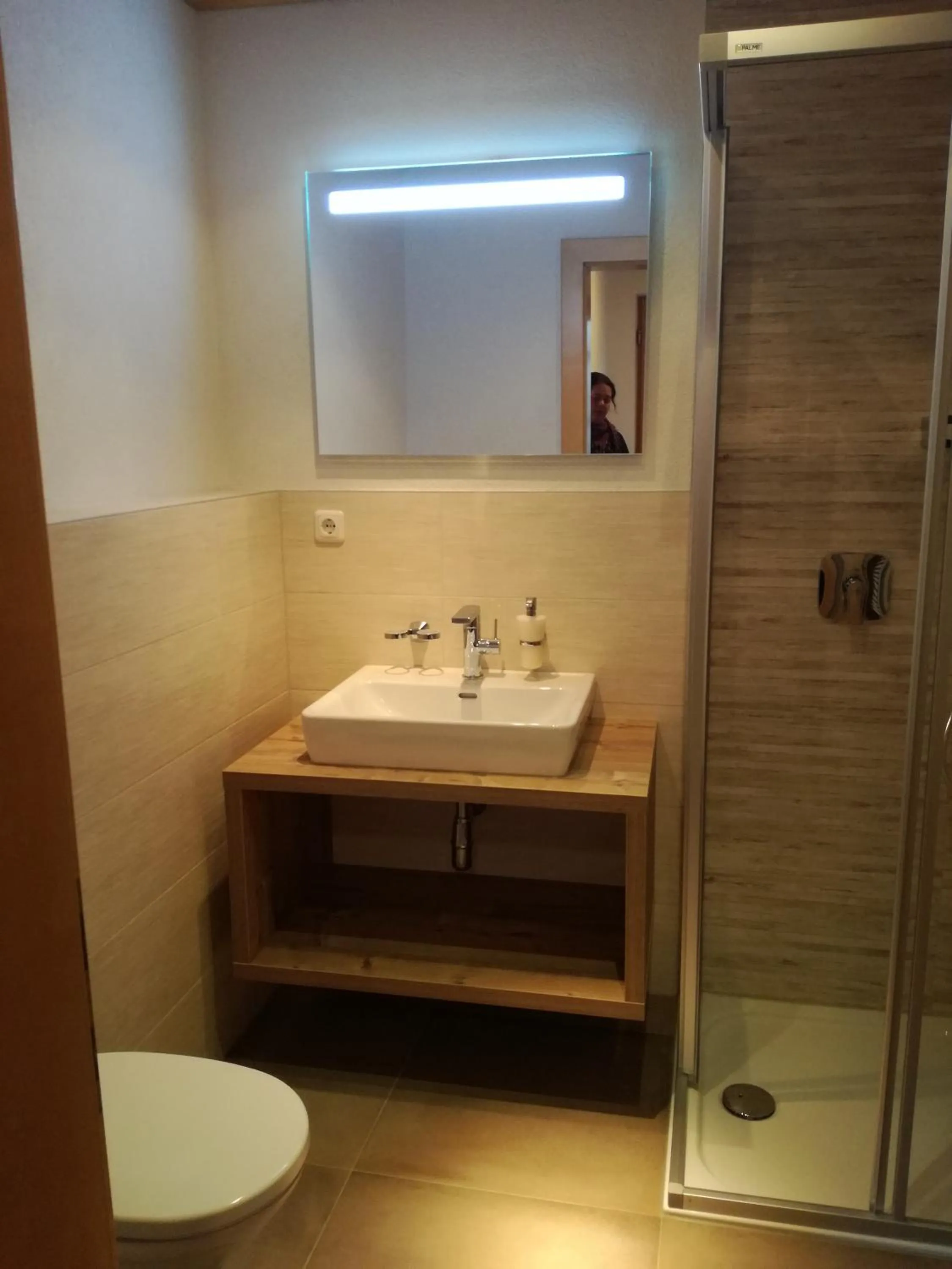 Bathroom in Häus`l am Ruan