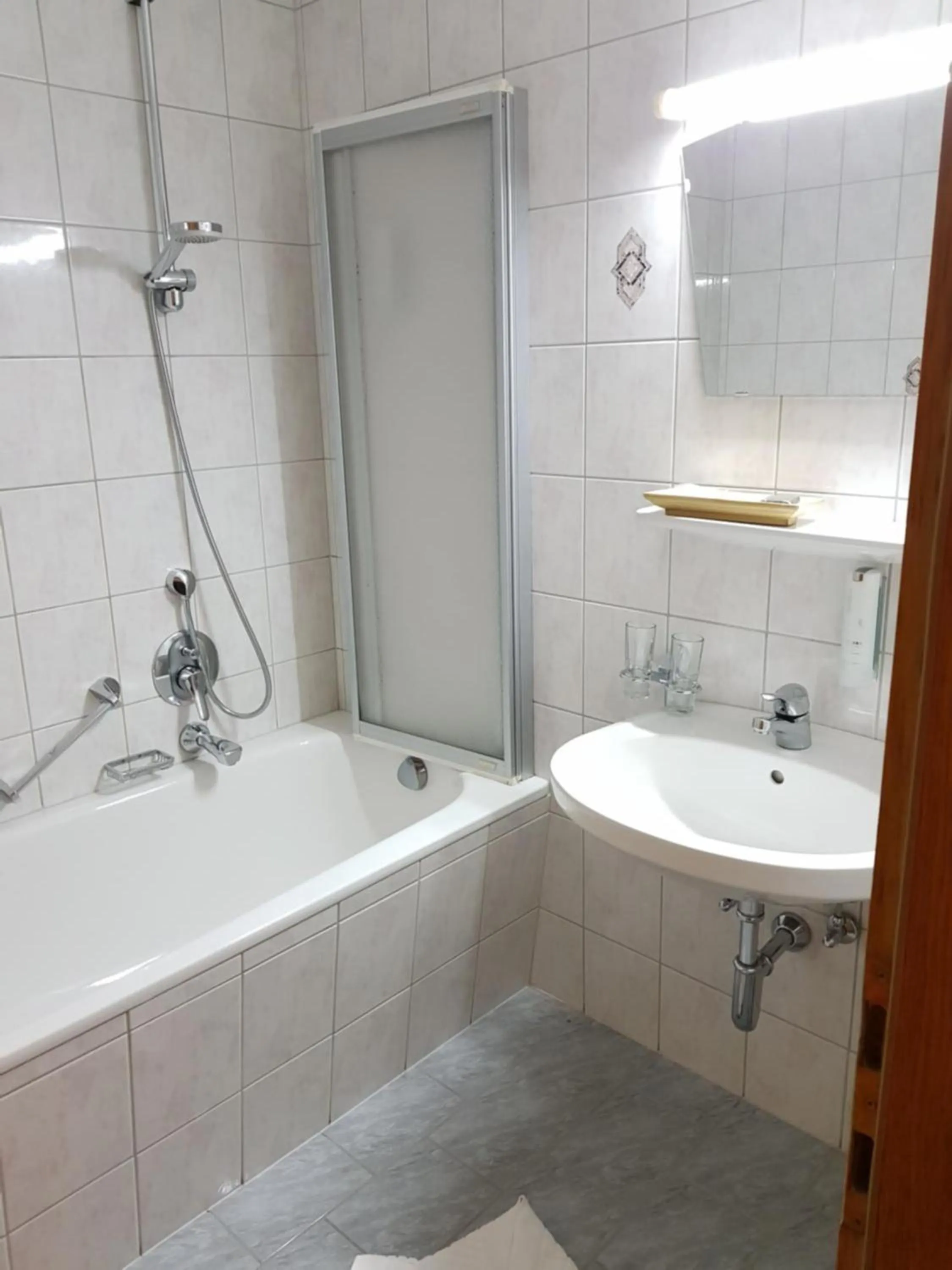 Bathroom in Hotel Riederhof- Urlaub mit WAU!