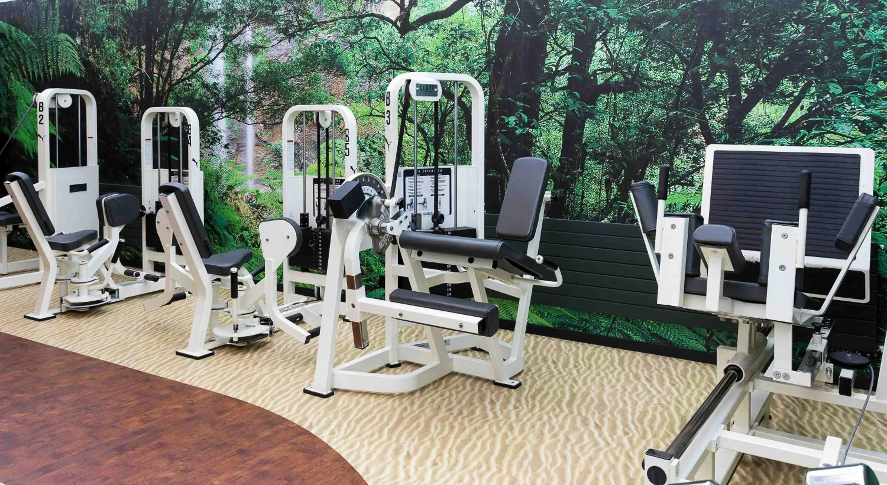 Fitness centre/facilities in Hotel Restaurant Florida