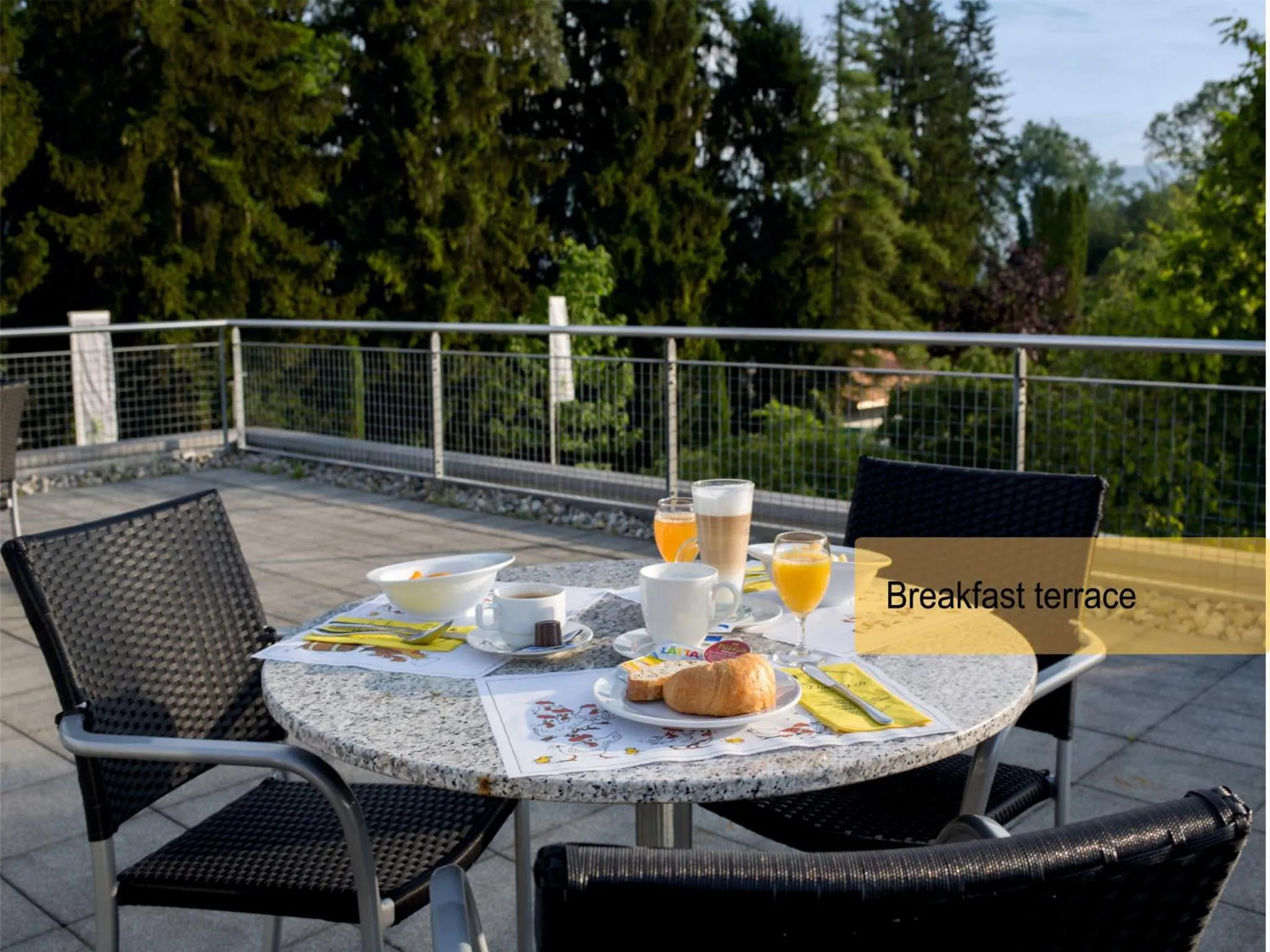 Balcony/Terrace in Hotel Restaurant Florida
