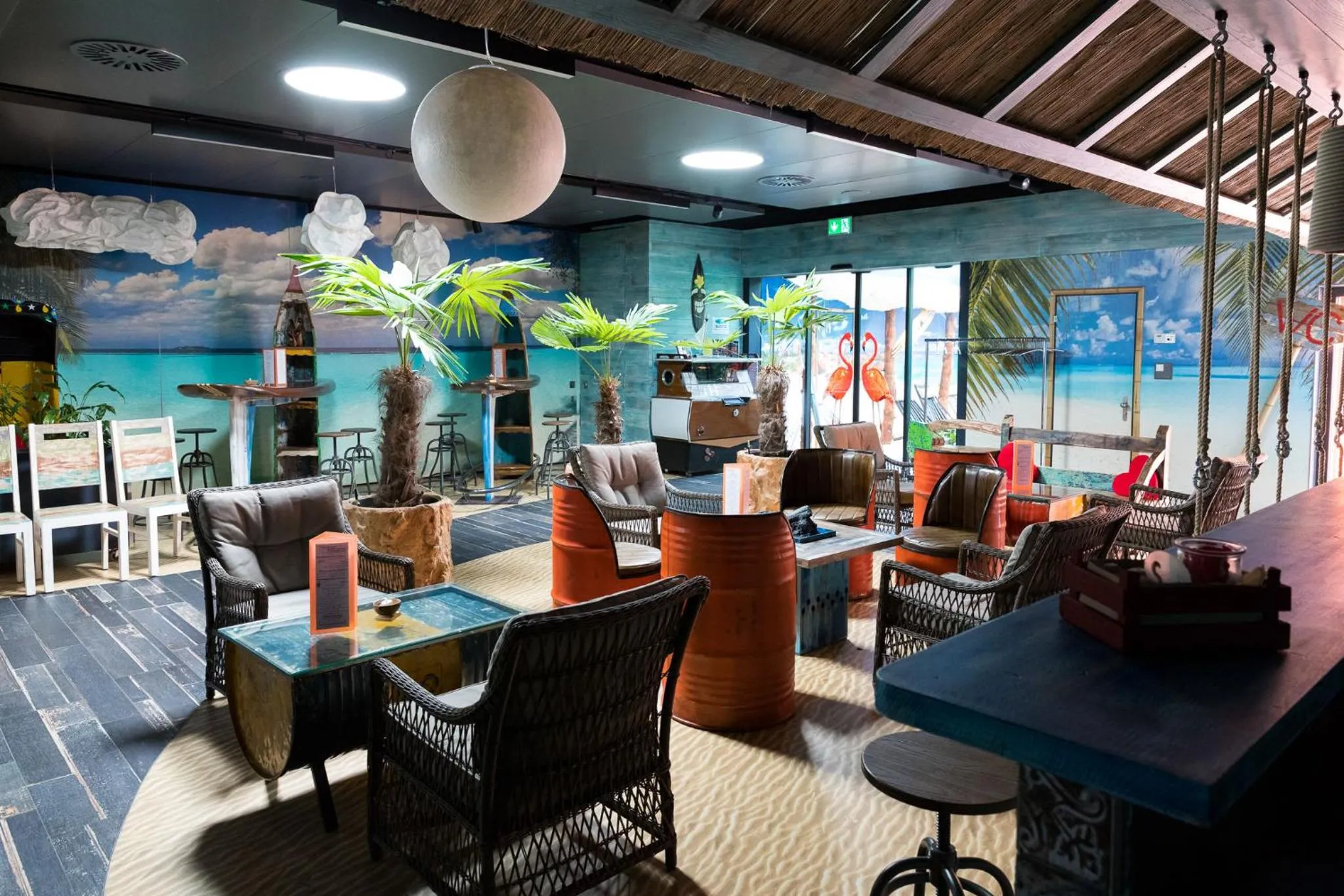 Lounge or bar in Hotel Restaurant Florida