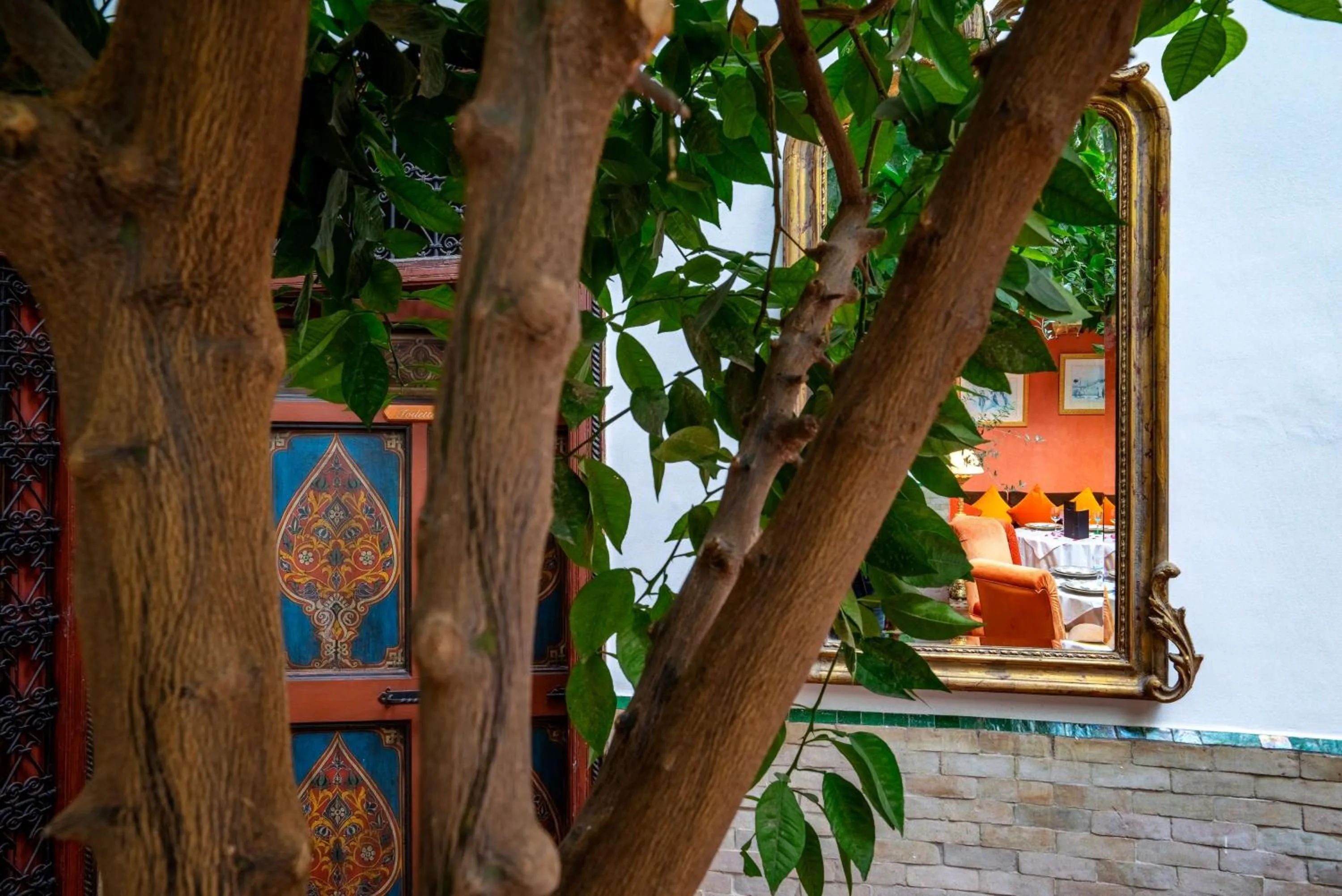 Patio in Riad Ayadina & SPA