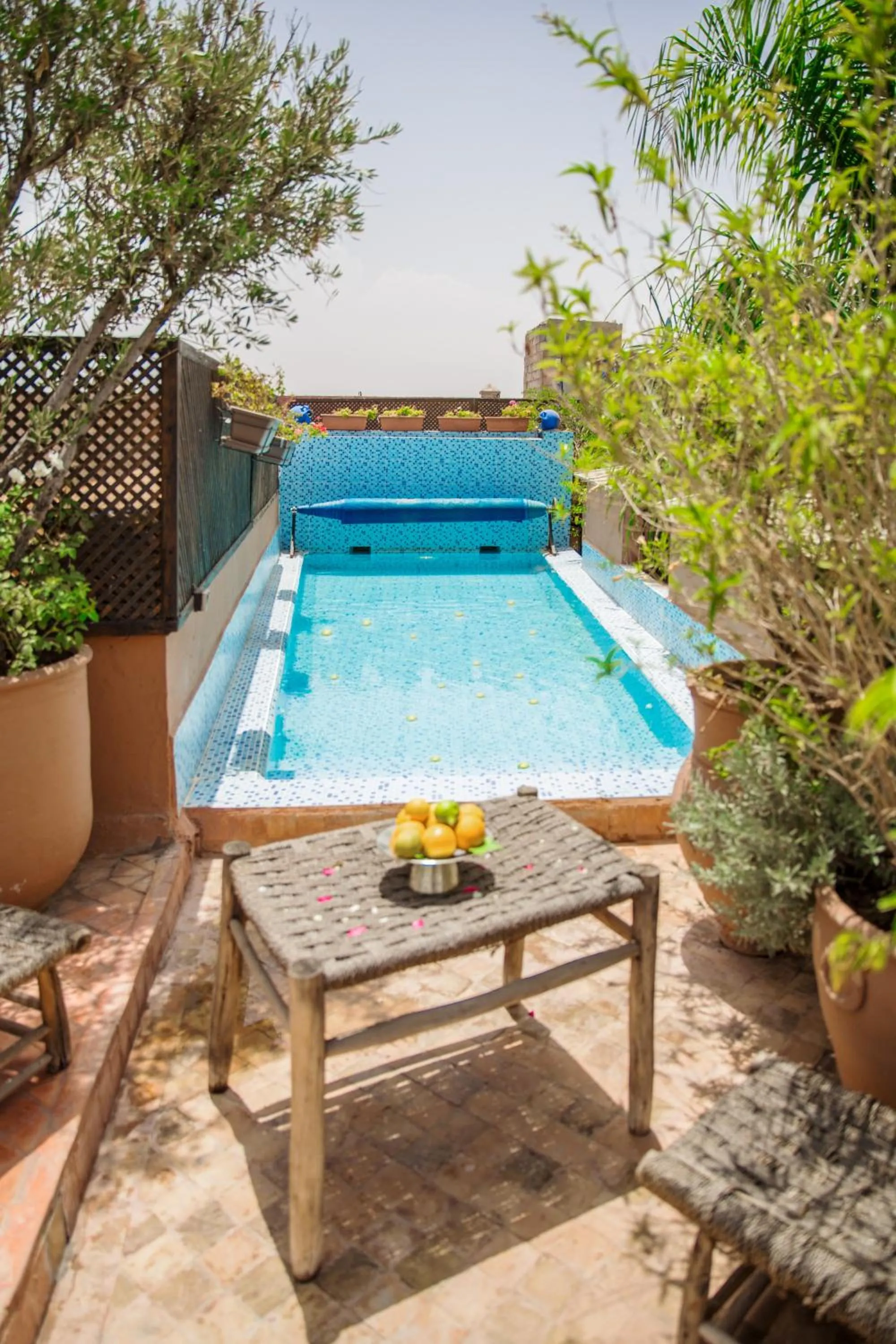 Hot Tub in Riad Ayadina & SPA