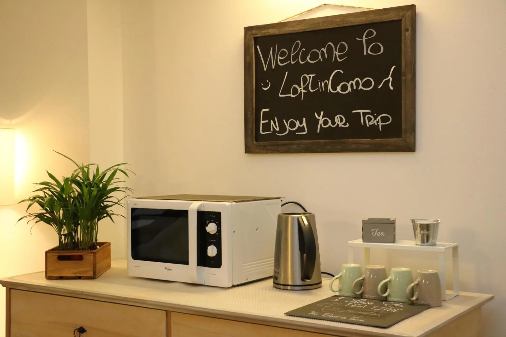 Coffee/tea facilities in LoftinComo