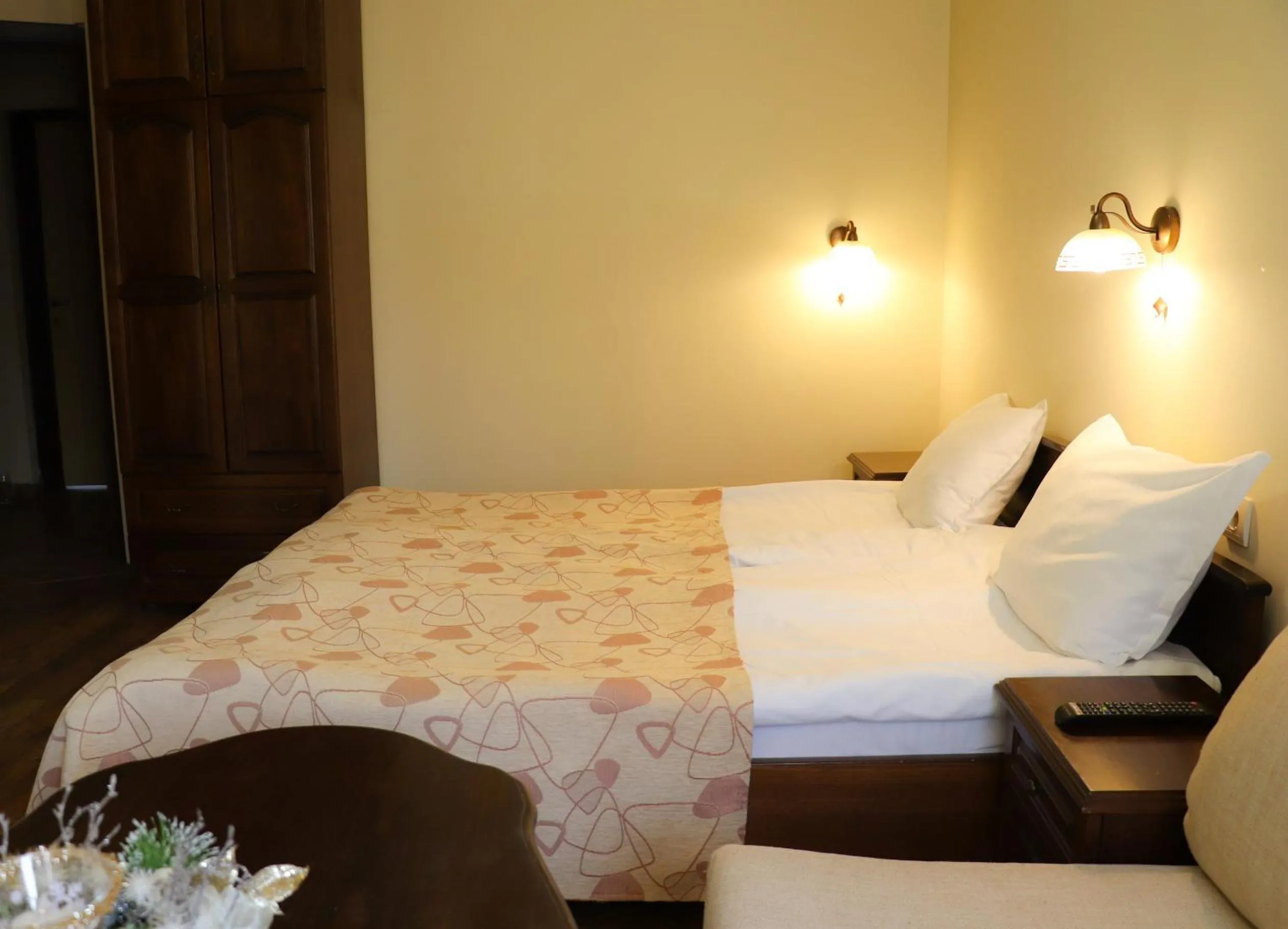 Bed in Family complex Mountain Romance Apartments