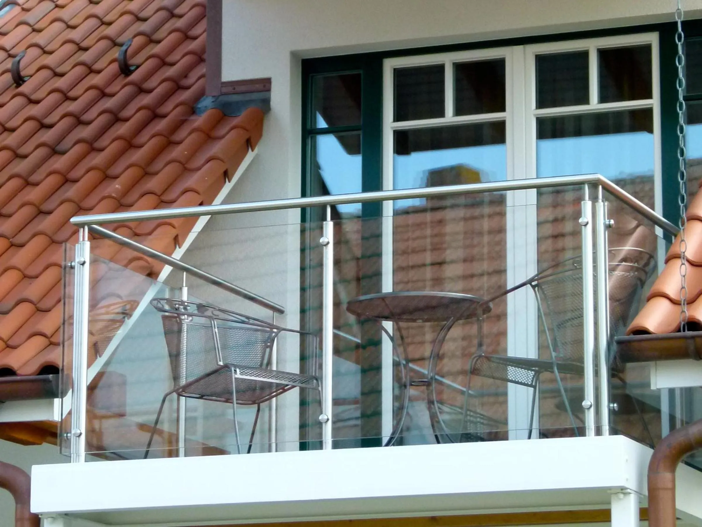 Balcony/Terrace in Hotel Am Steendamm