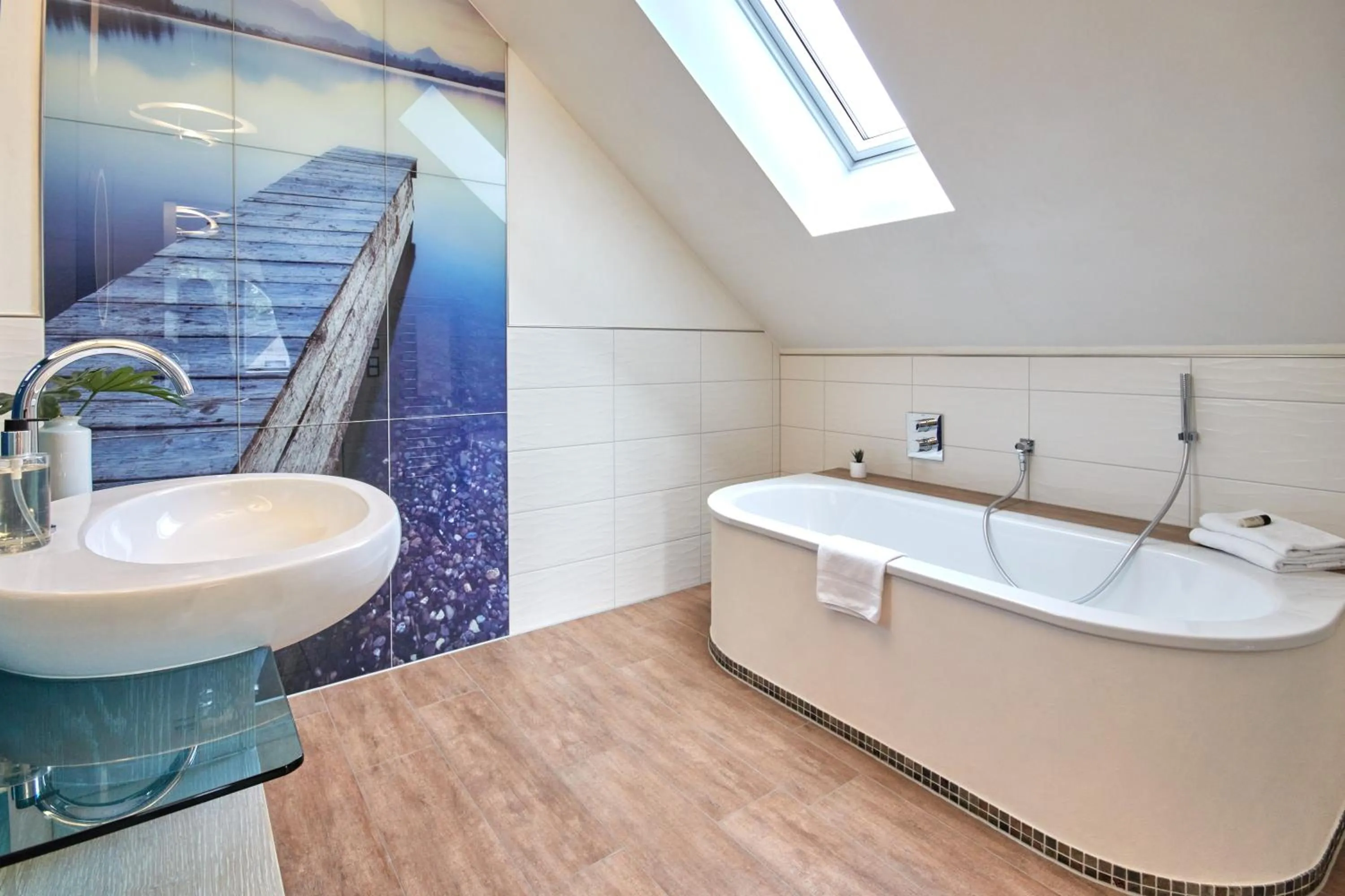 Bath in Hotel Am Steendamm