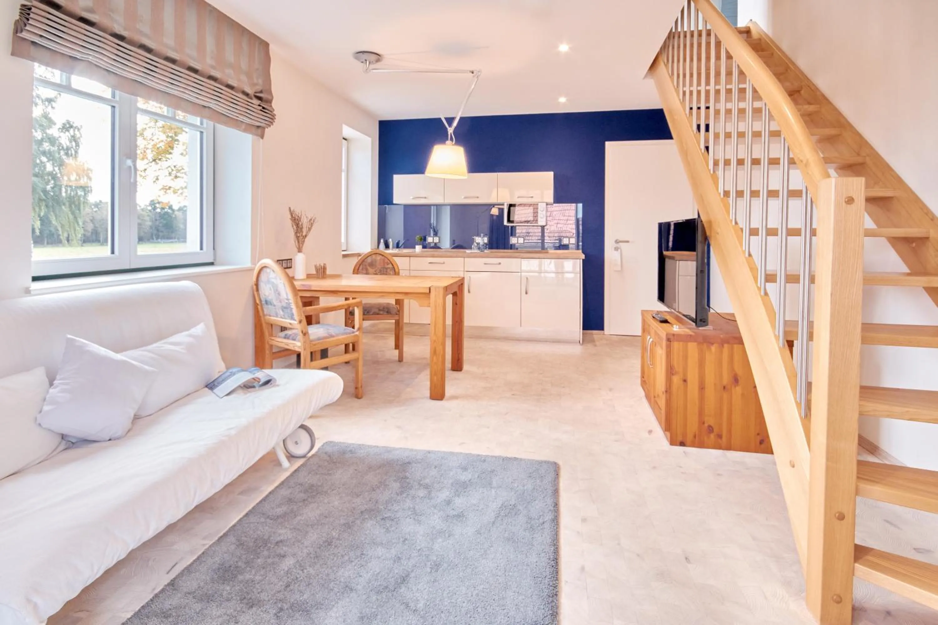 Kitchen or kitchenette in Hotel Am Steendamm