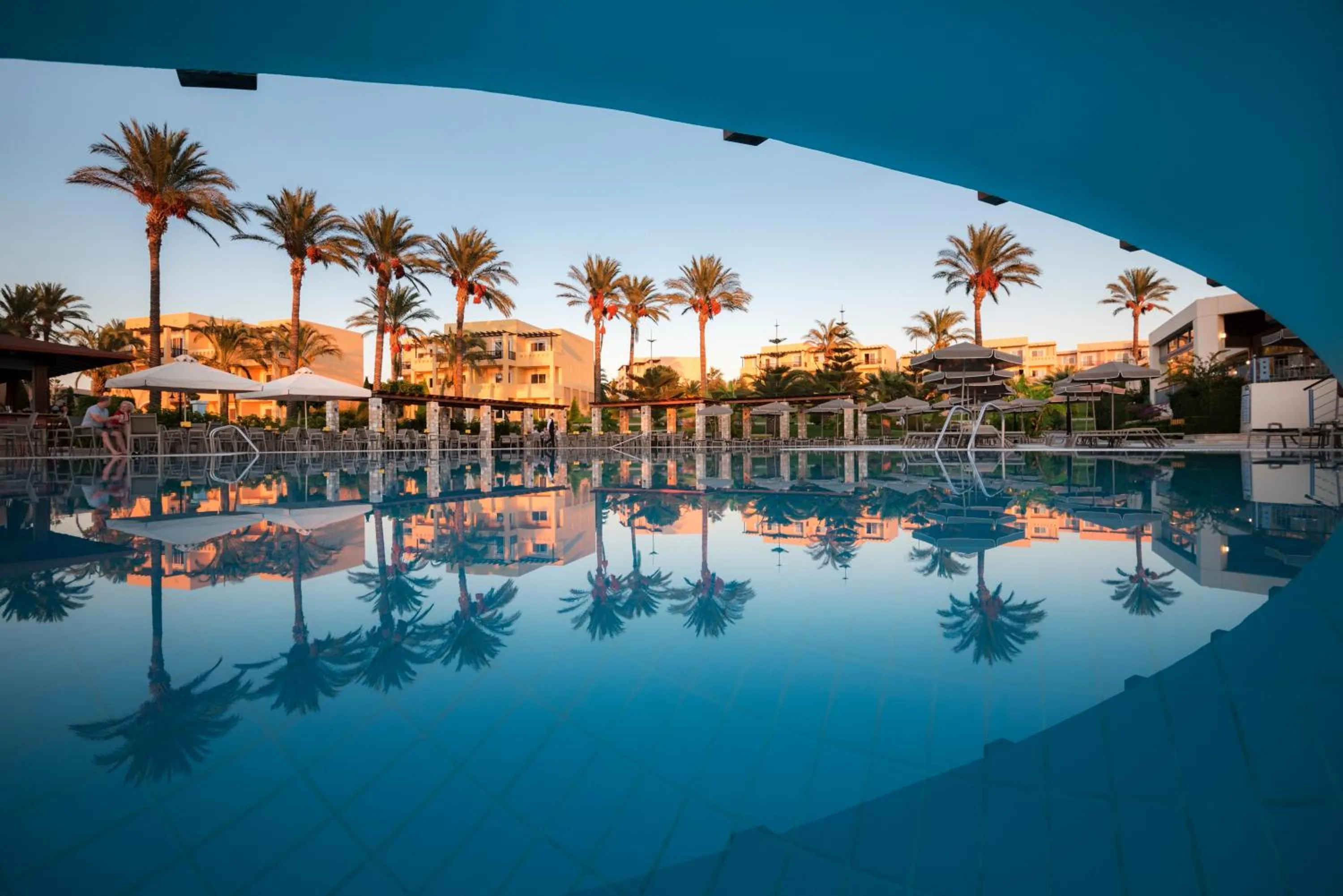 Pool view in Horizon Beach Resort