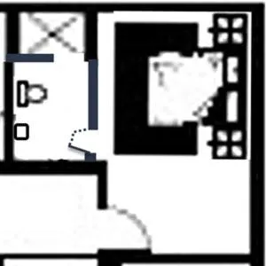 Floor plan in Hacienda De Palmas