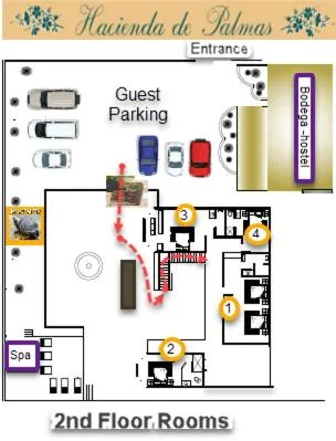 Floor plan in Hacienda De Palmas