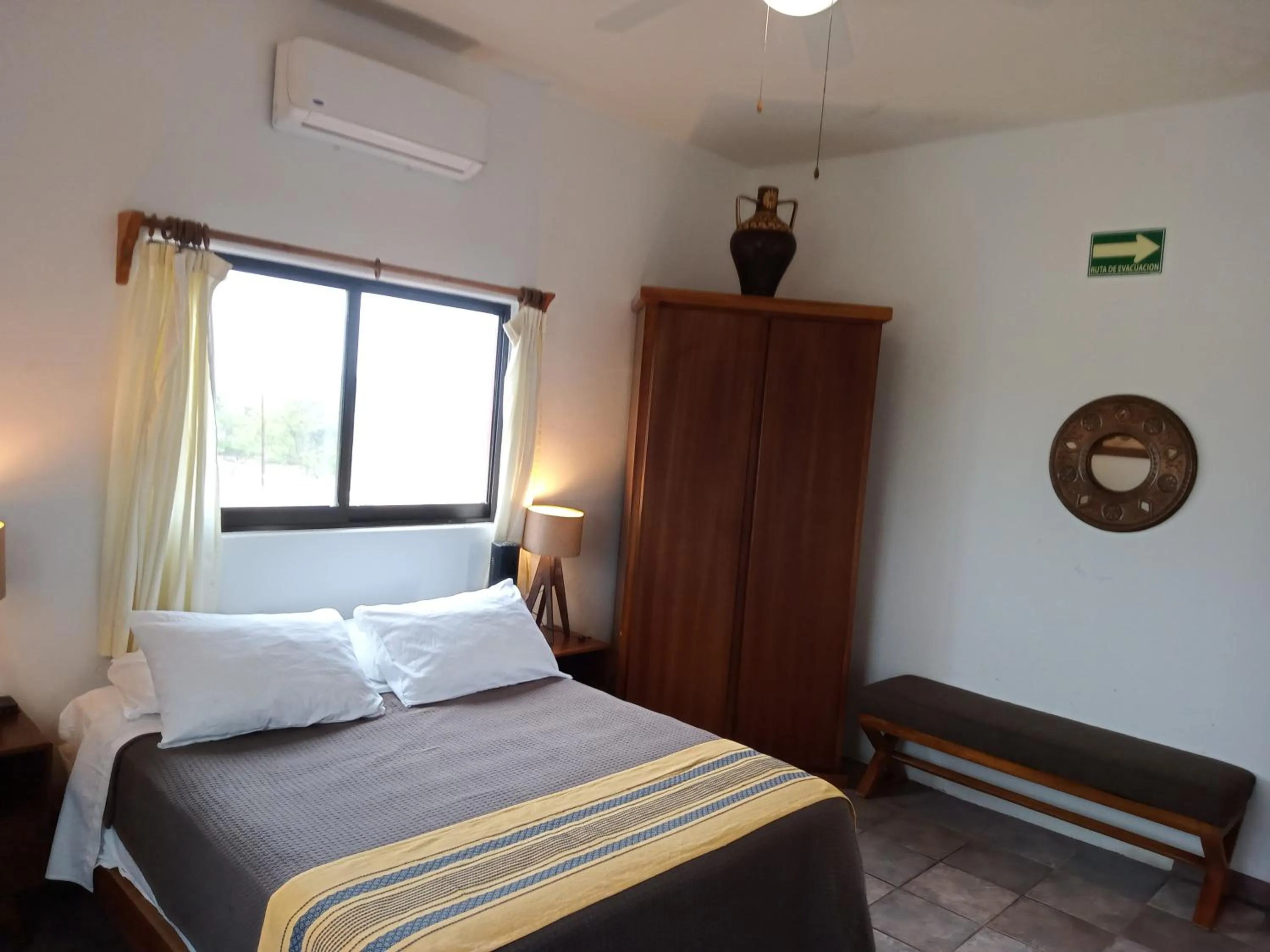 Bed in Hacienda De Palmas