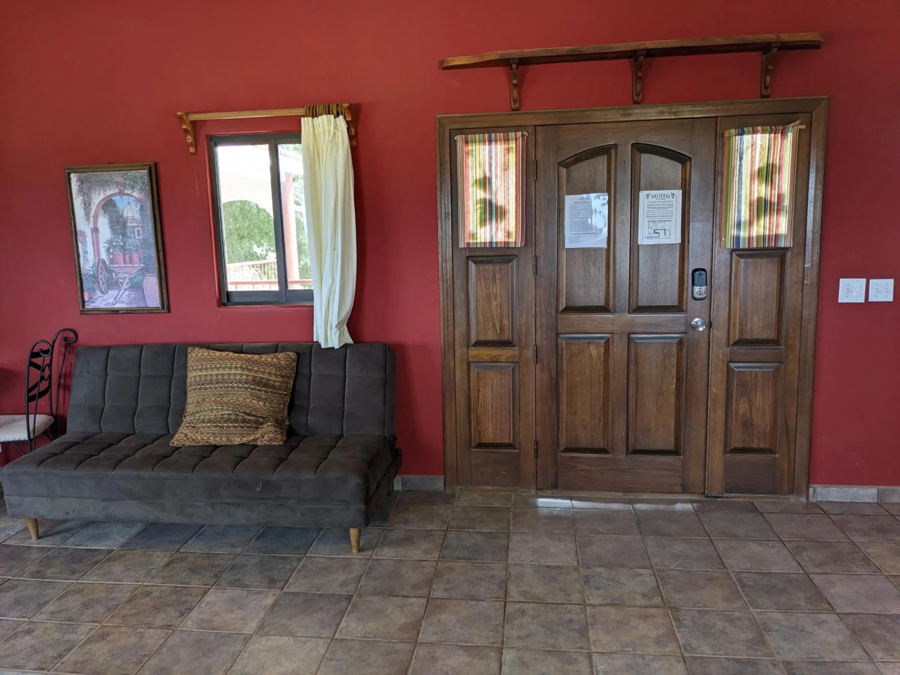 Seating area in Hacienda De Palmas