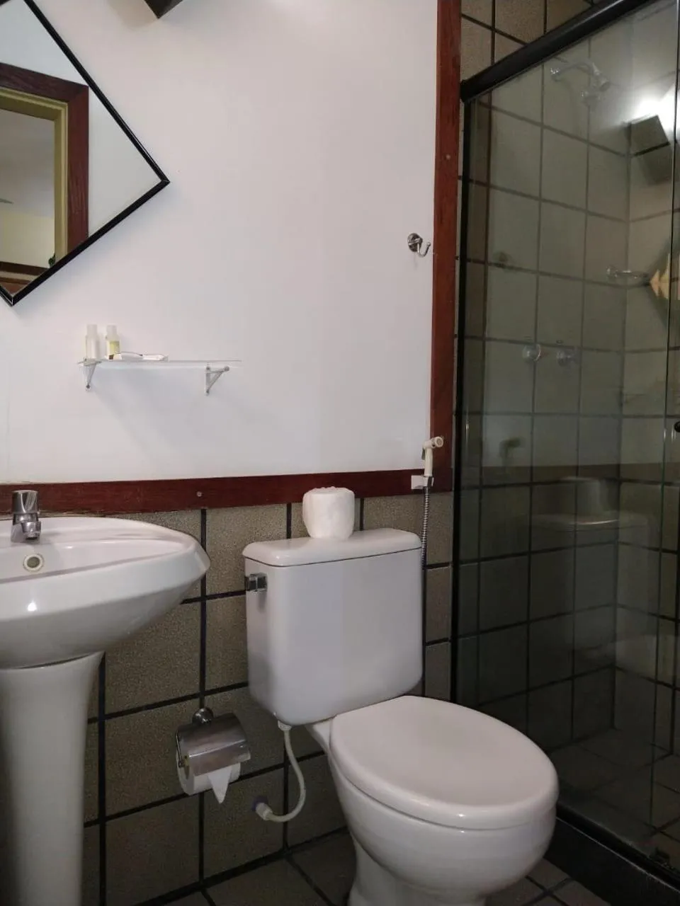 Bathroom in Pousada Genesis